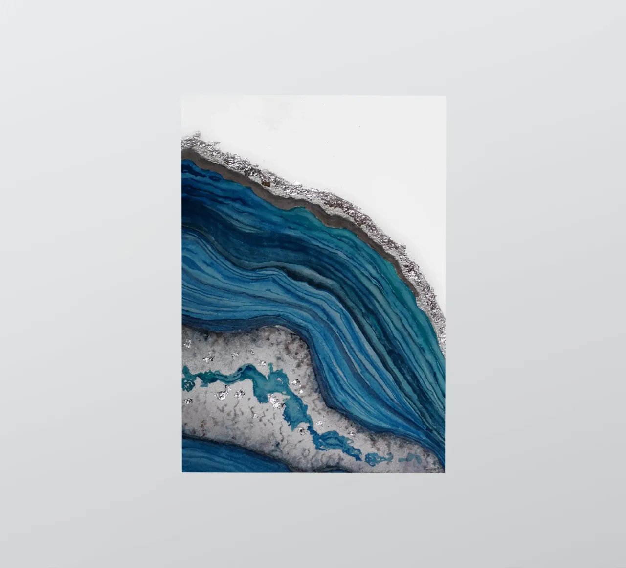 Agate sticker by Eva Nev Watercolor