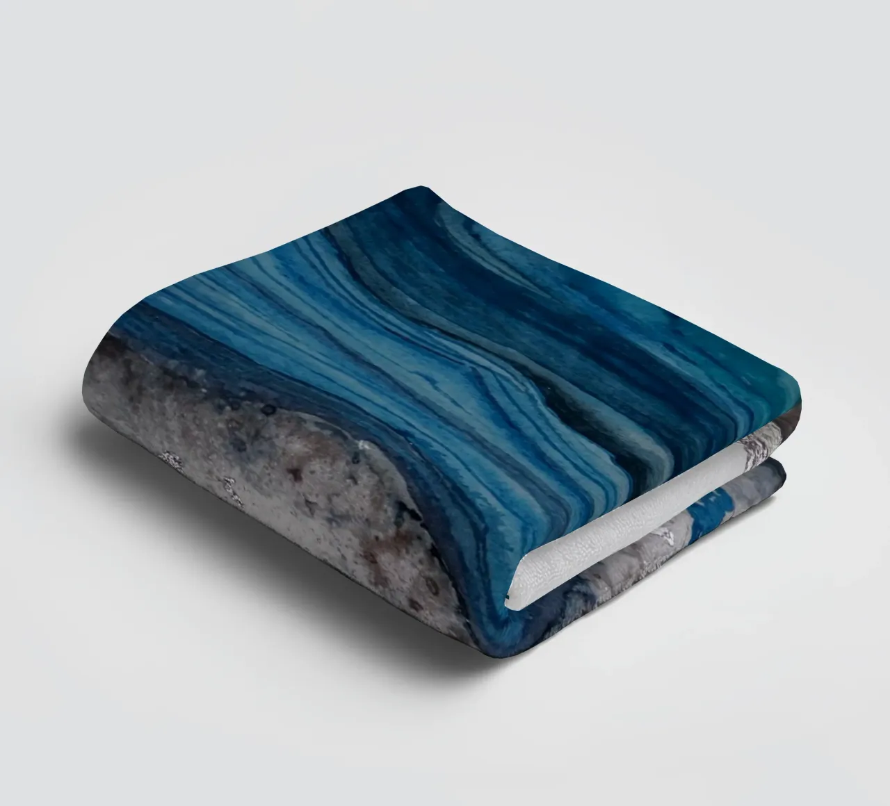 Agate towel by Eva Nev Watercolor