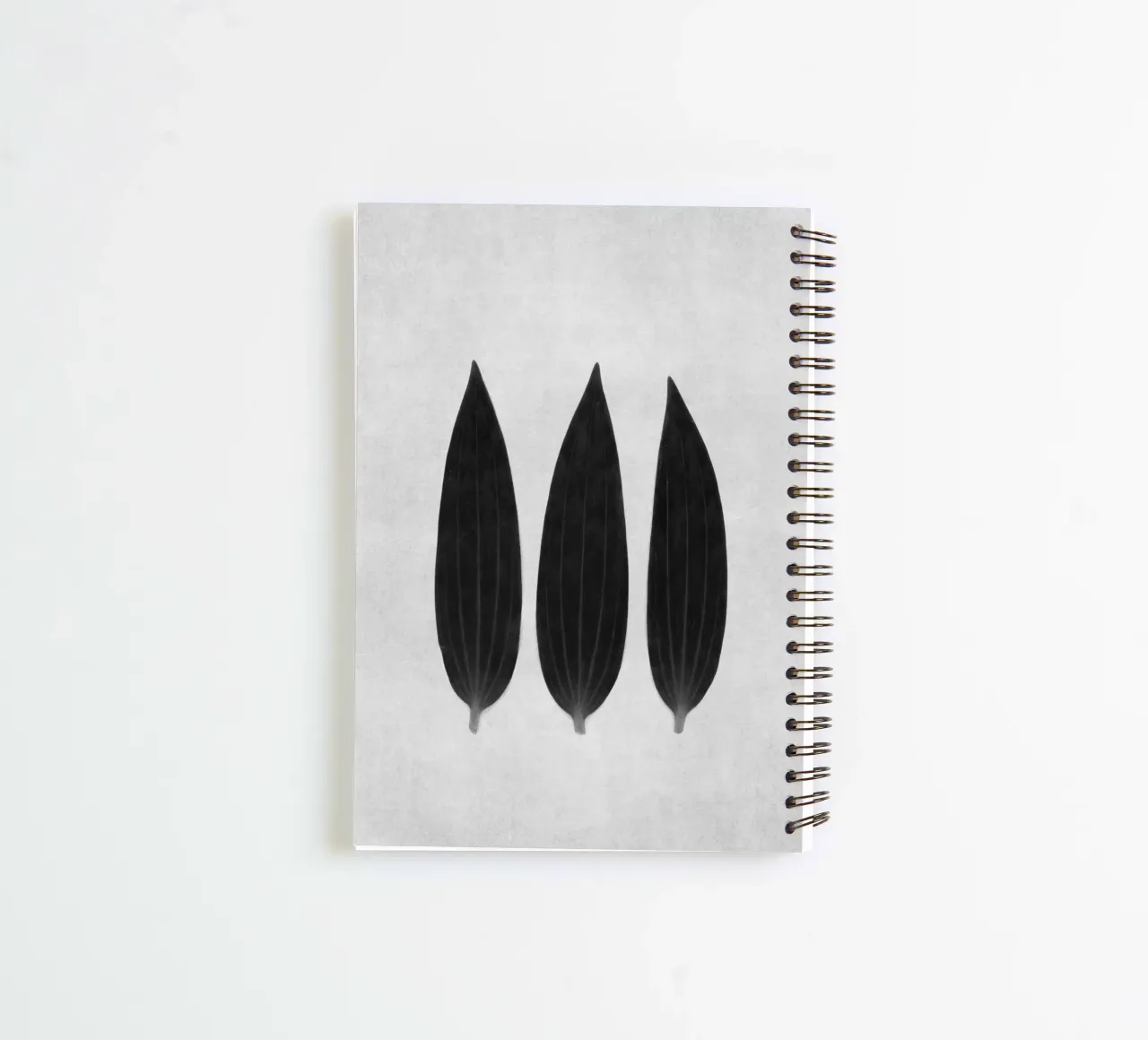 three of a kind spiral notebook by Visuelle Poesie am Wegesrand
