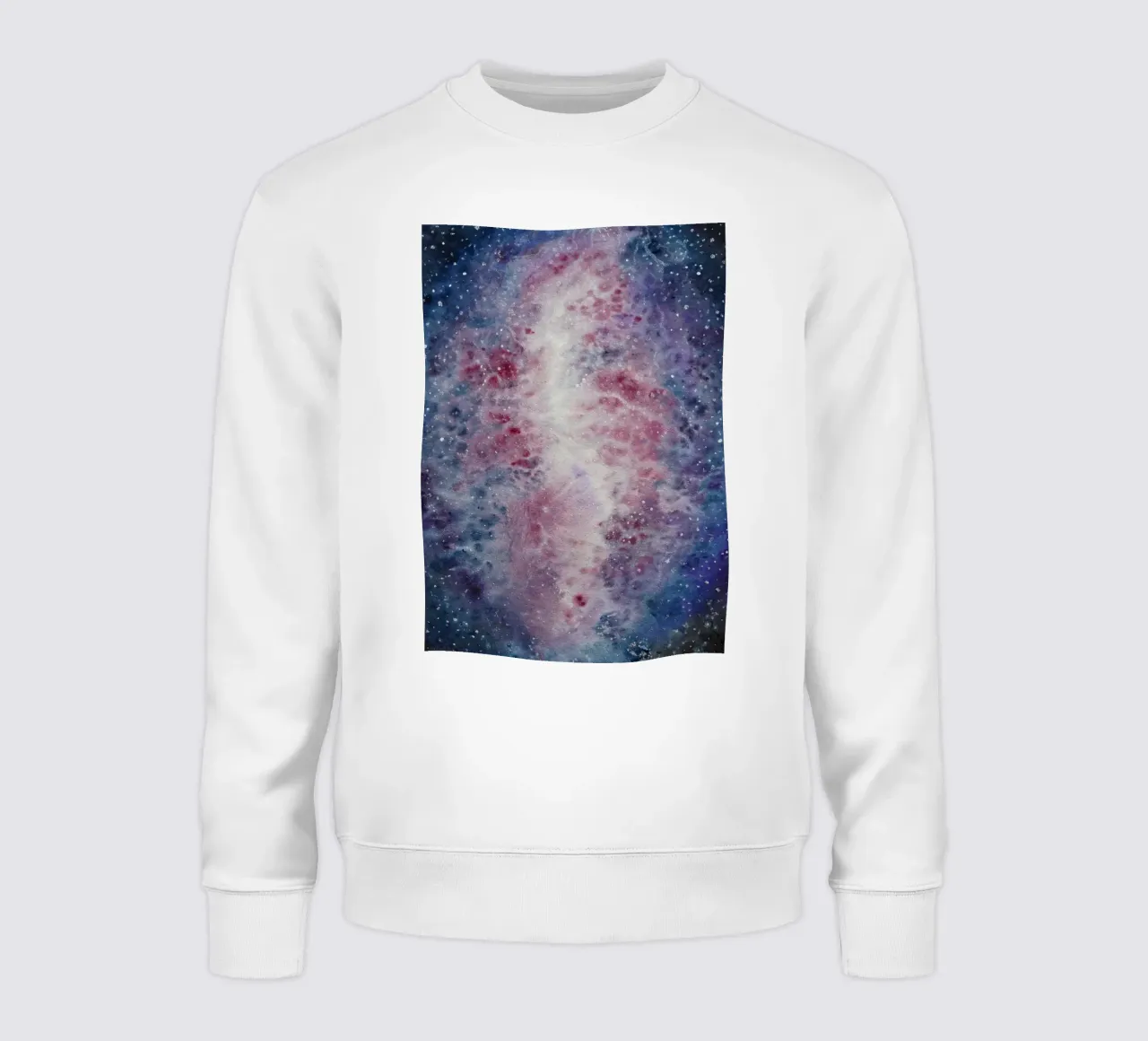 Crescent Nebula felpa da Eva Nev Watercolor