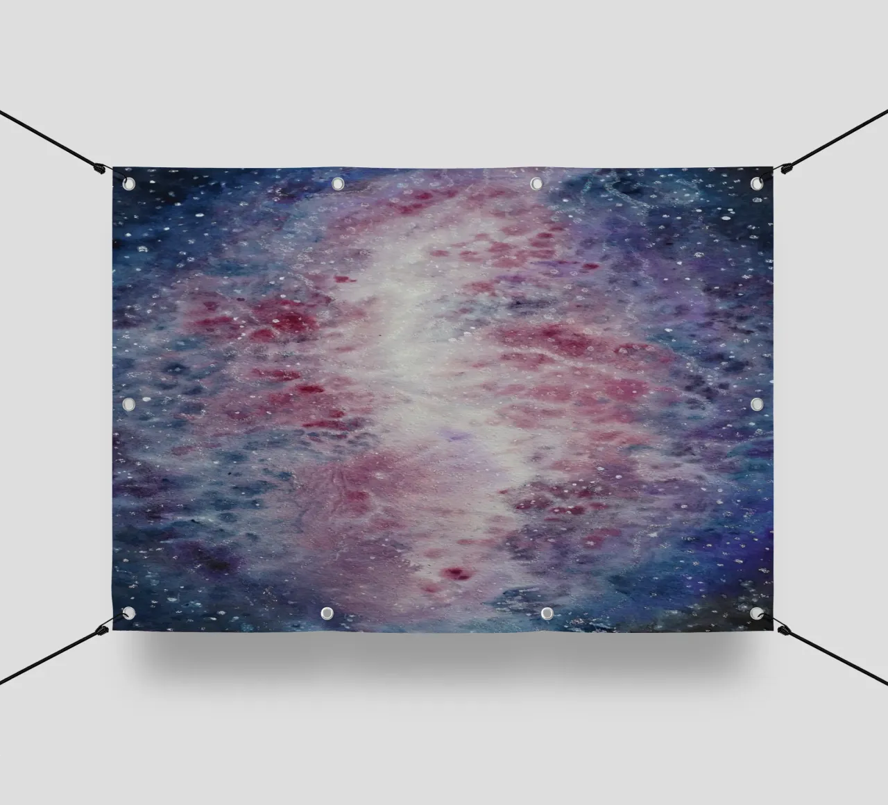 Crescent Nebula telo in pvc da Eva Nev Watercolor