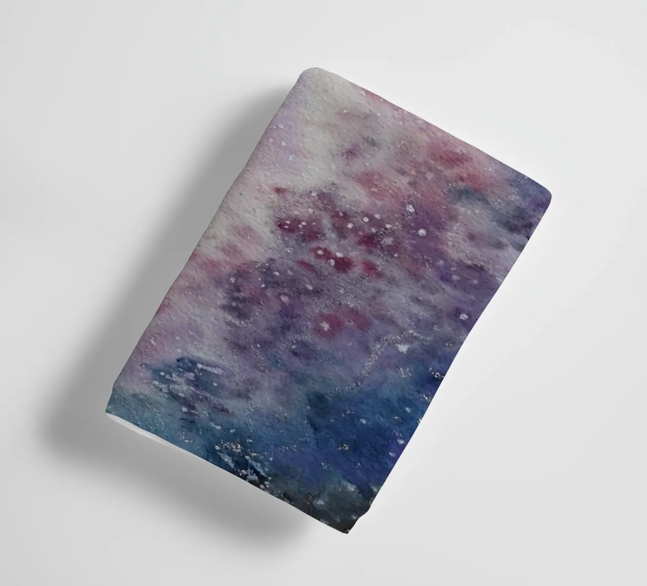 Crescent Nebula asciugamano da bagno da Eva Nev Watercolor