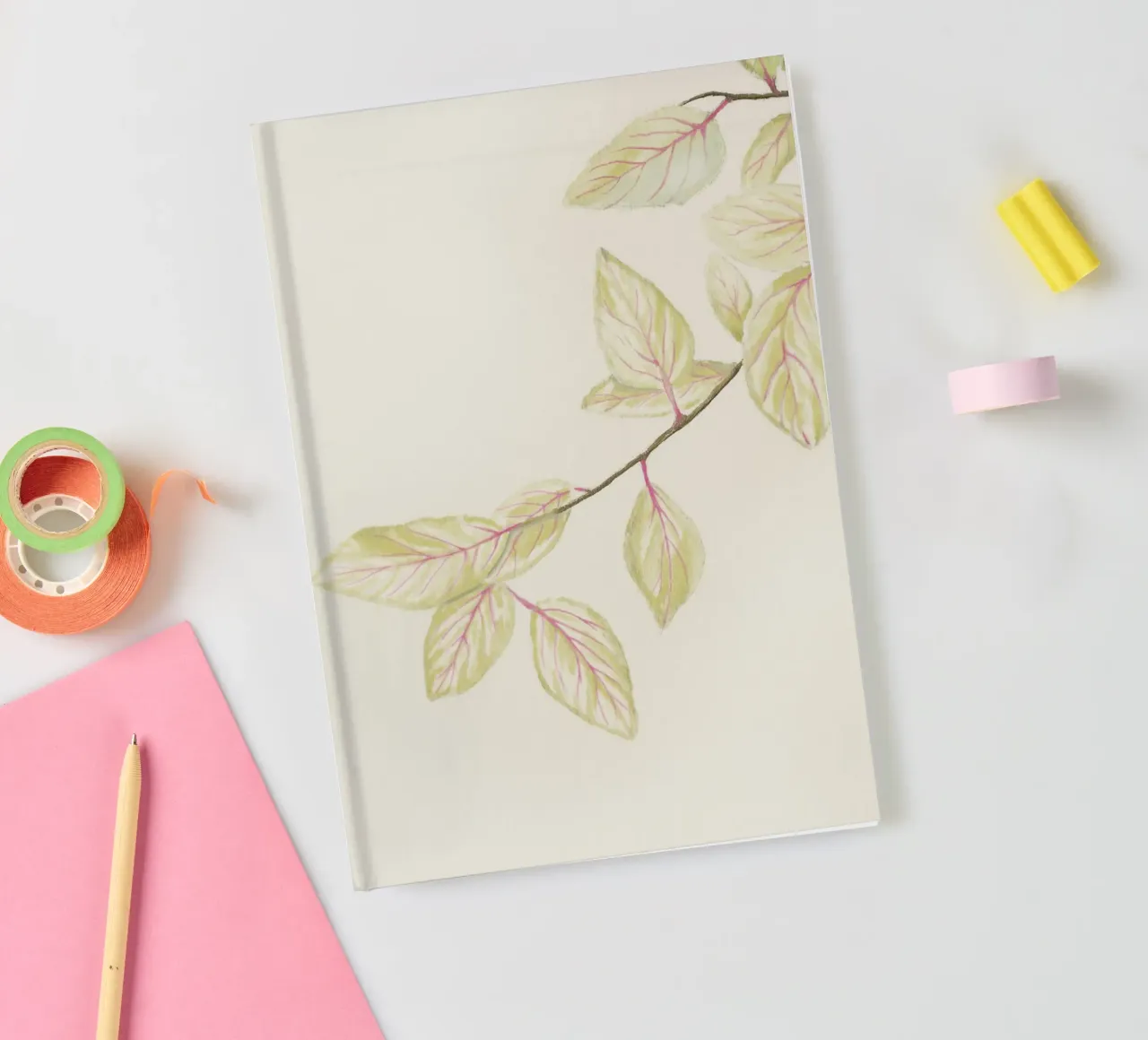 Written on the Sky notebook by Eva Nev Watercolor