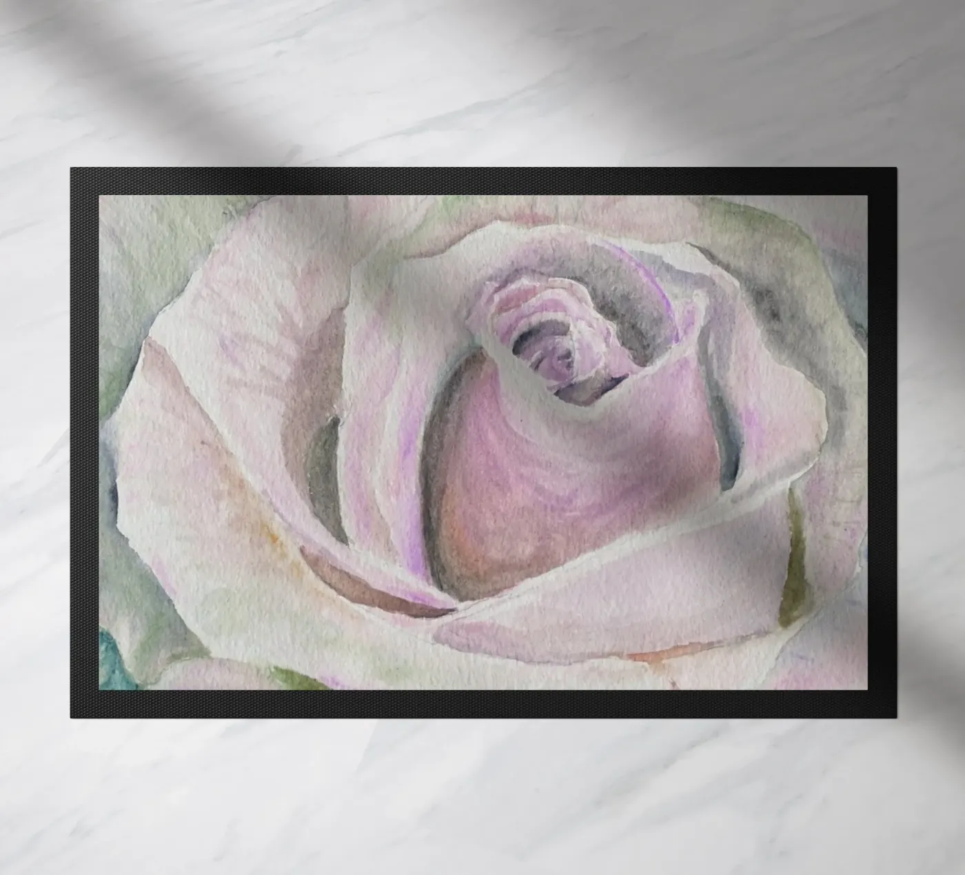 Rosa Alfa zerbino da Eva Nev Watercolor