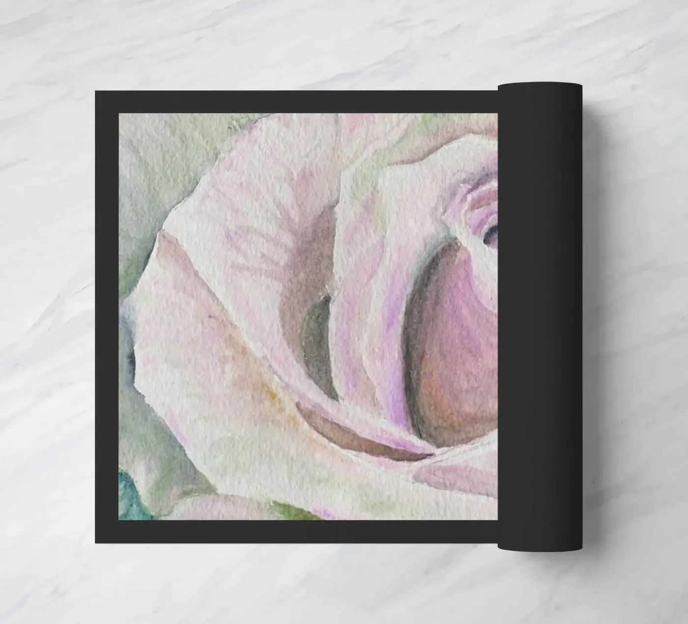 Rosa Alfa zerbino da Eva Nev Watercolor