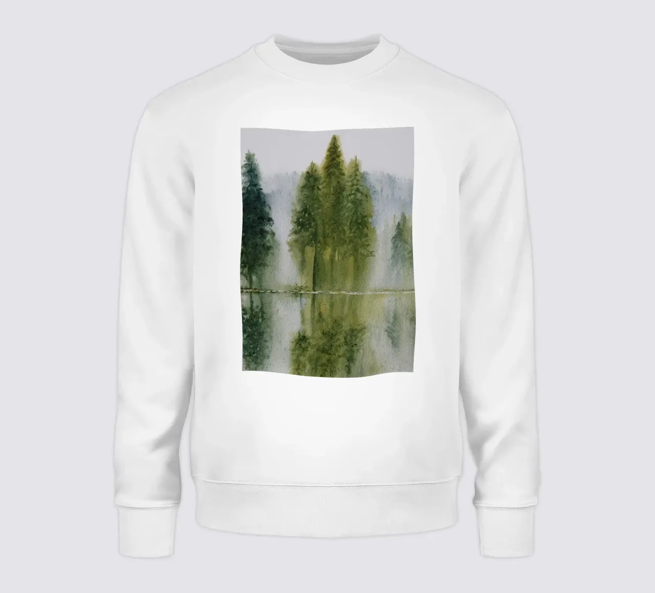 Avalon Sweatshirt von Eva Nev Watercolor