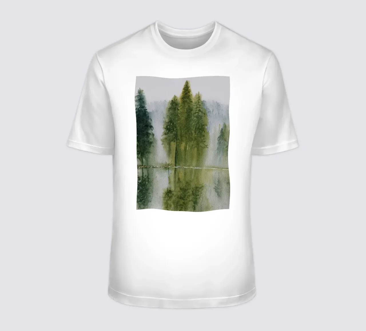 Avalon t-shirt da Eva Nev Watercolor