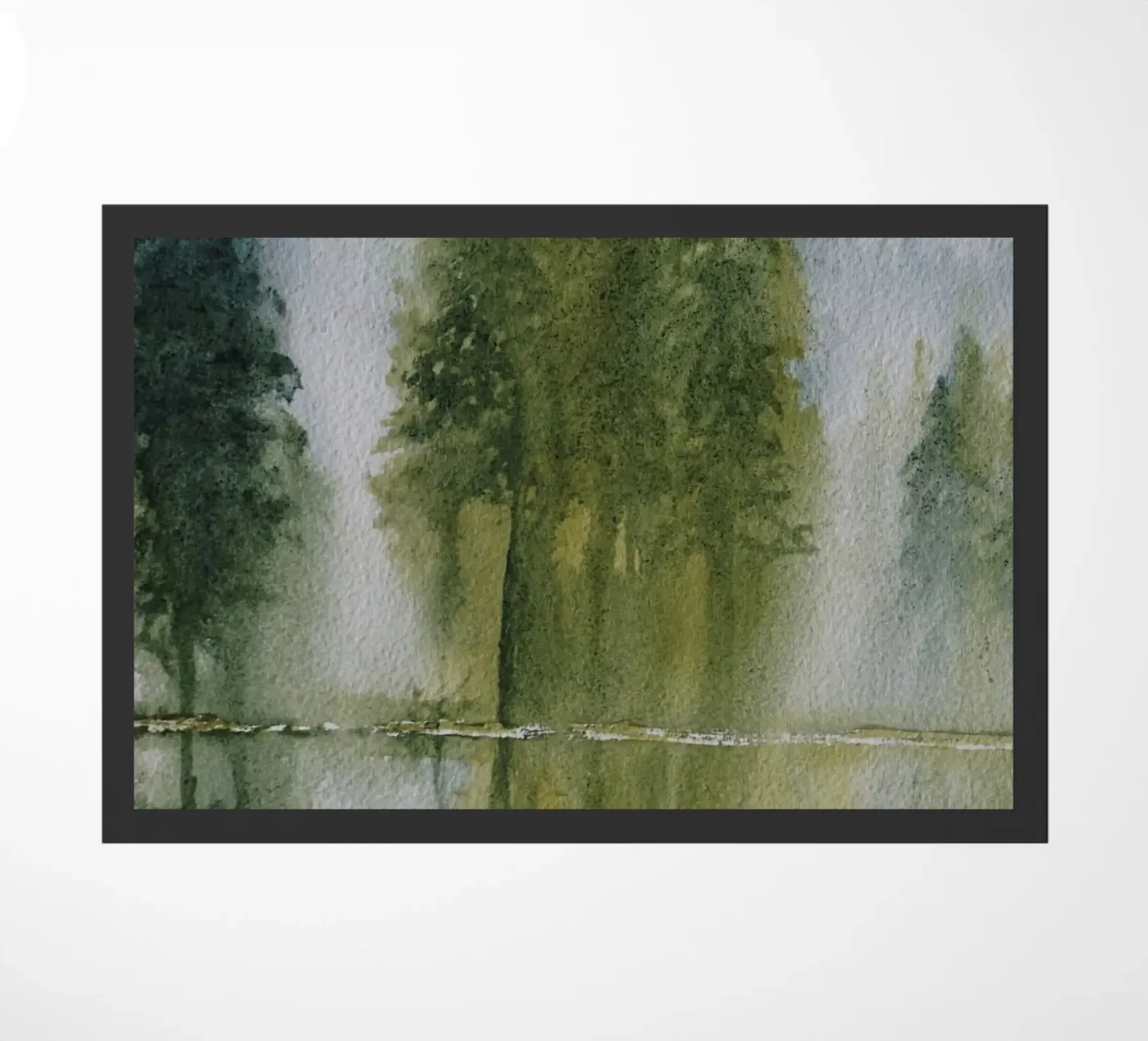 Avalon deurmat van Eva Nev Watercolor