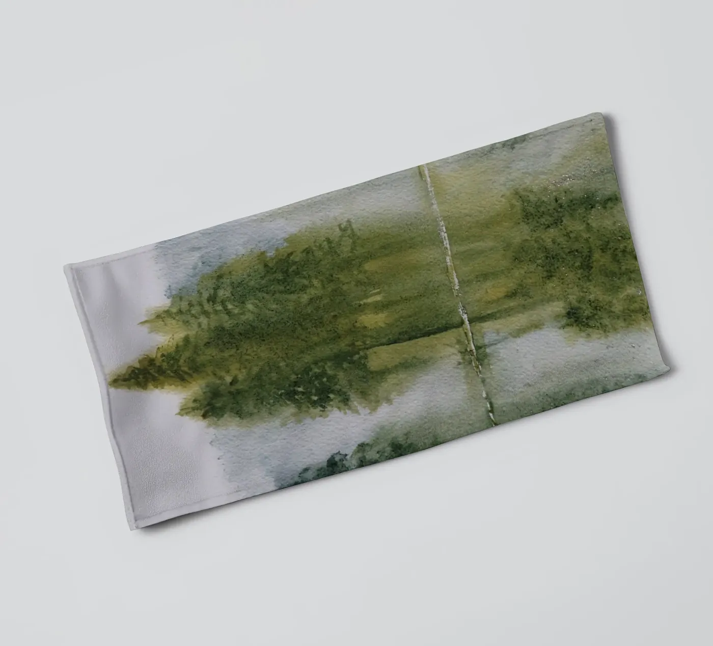 Avalon badhanddoek van Eva Nev Watercolor