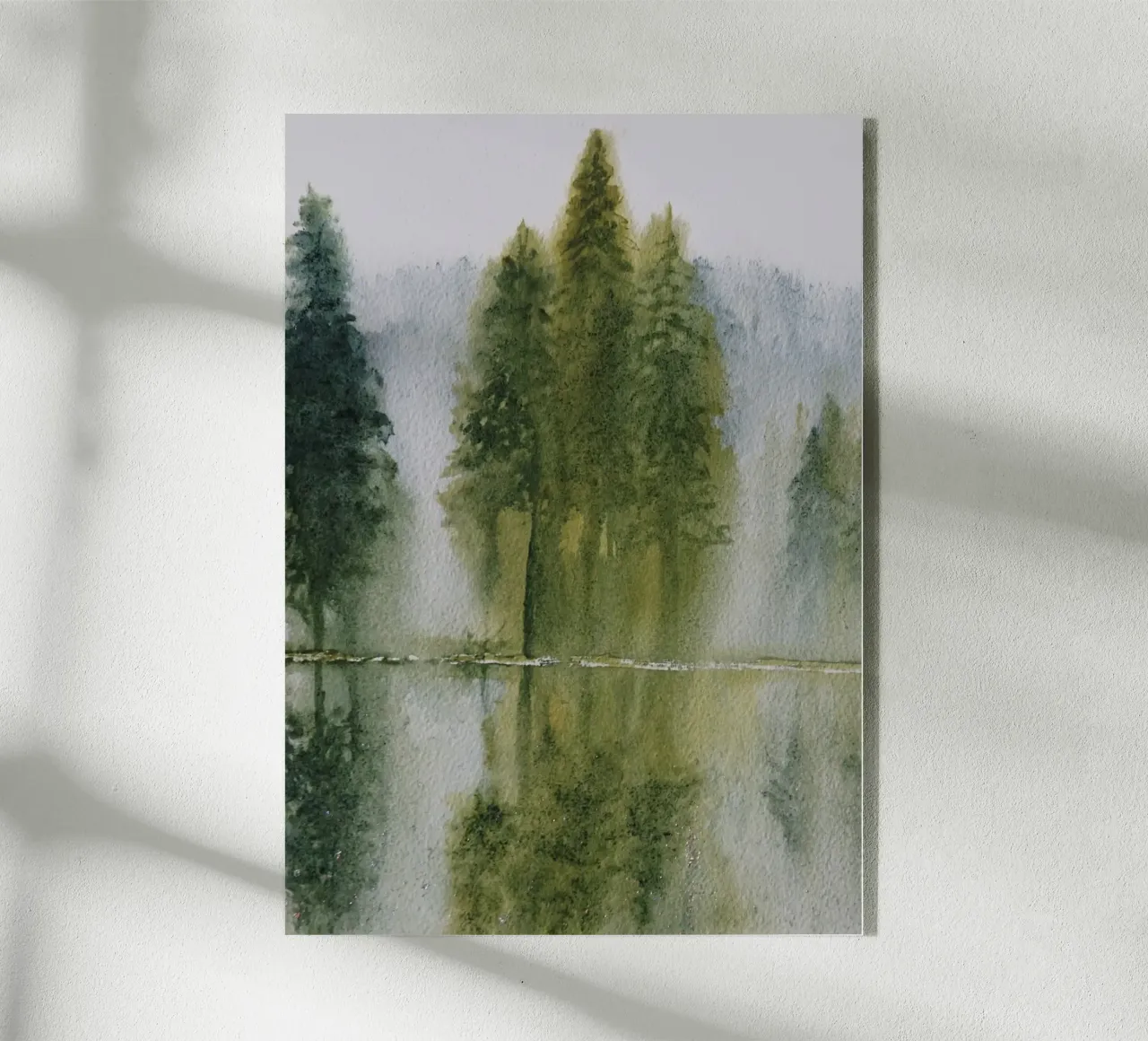 Avalon plexiglass da Eva Nev Watercolor