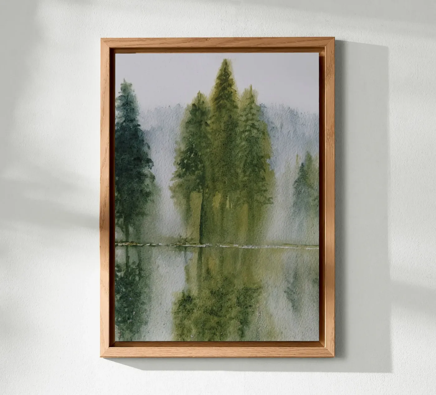 Avalon alluminio dibond da Eva Nev Watercolor