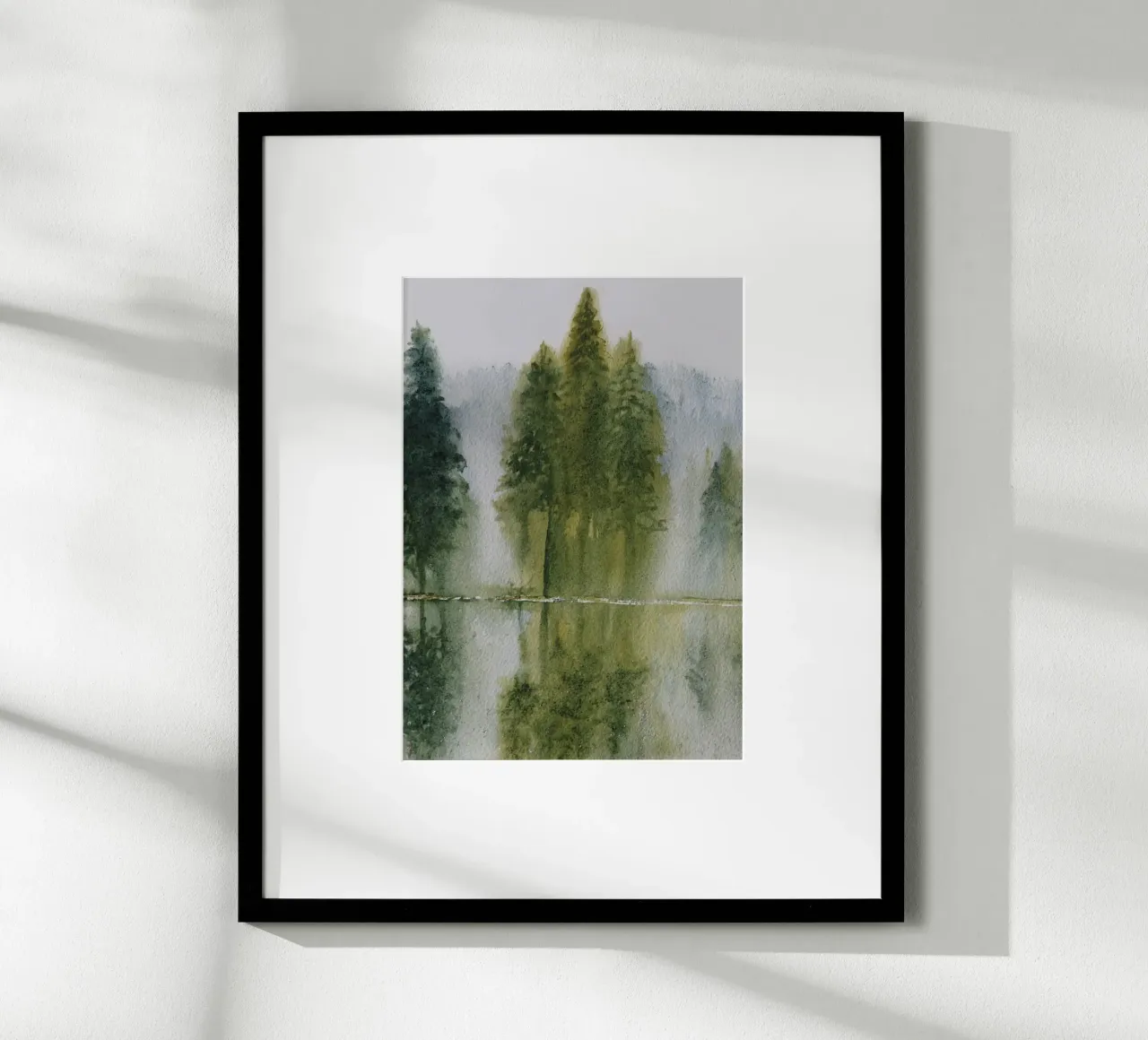 Avalon poster da Eva Nev Watercolor