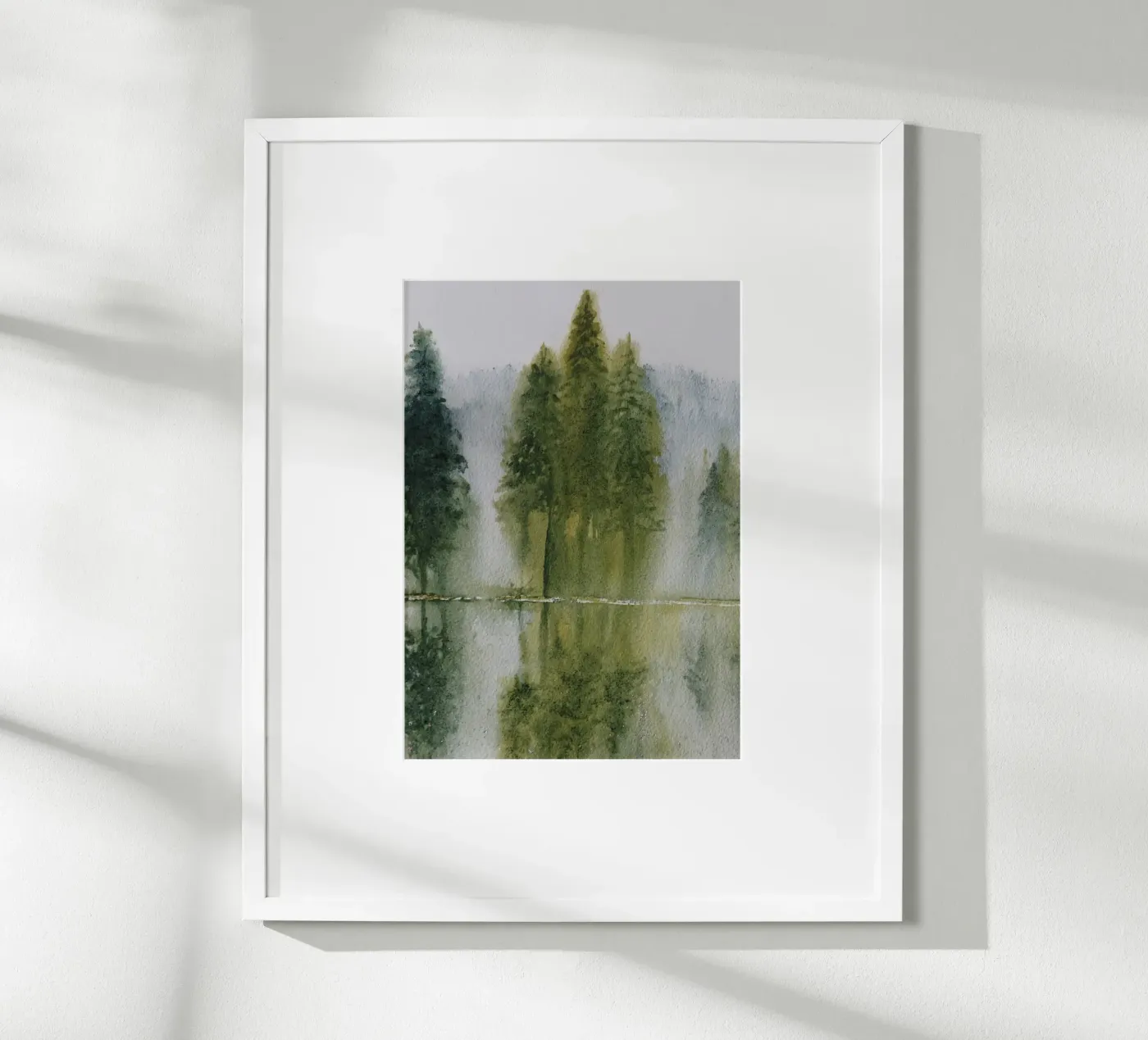 Avalon poster van Eva Nev Watercolor