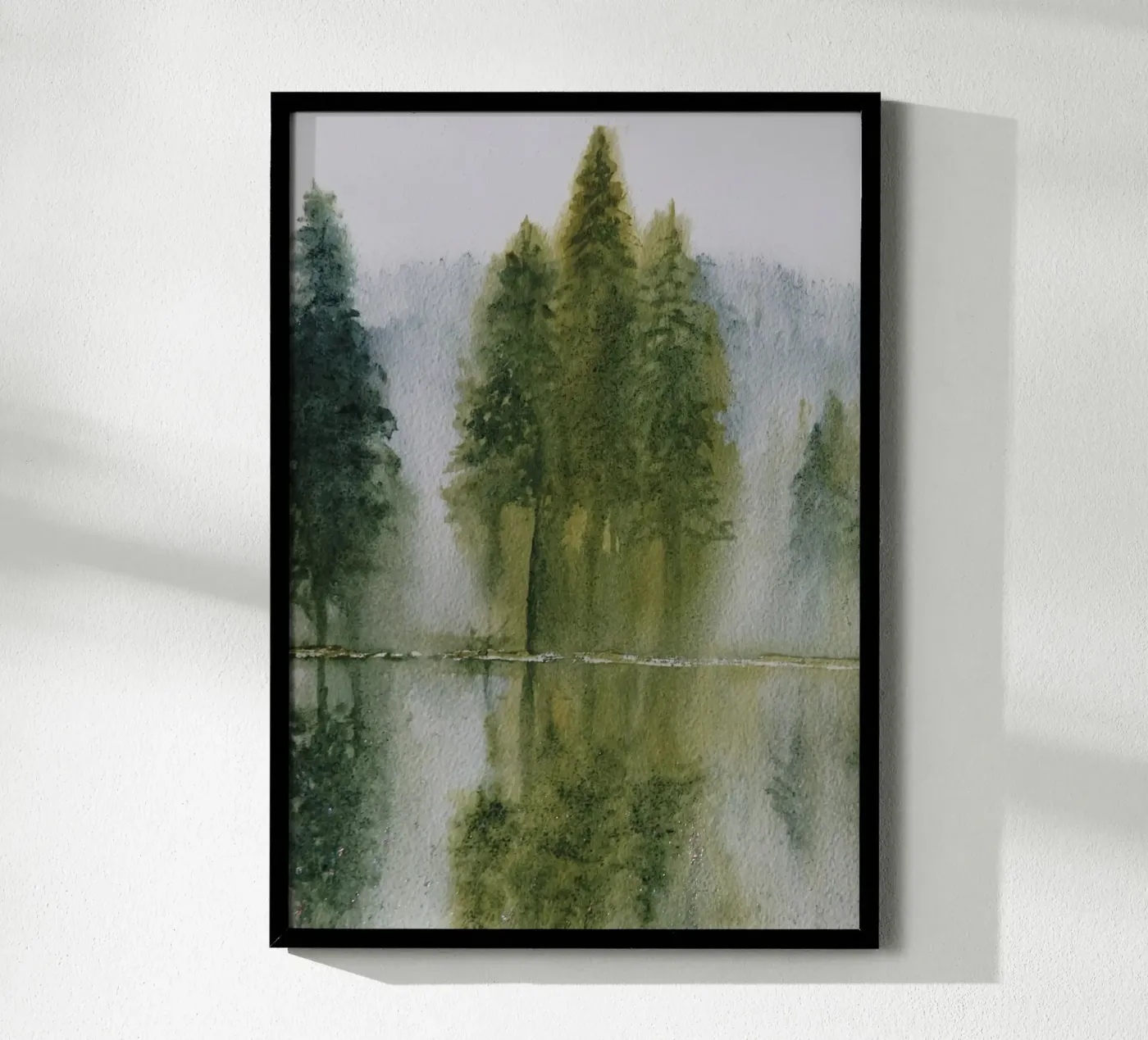 Avalon poster van Eva Nev Watercolor