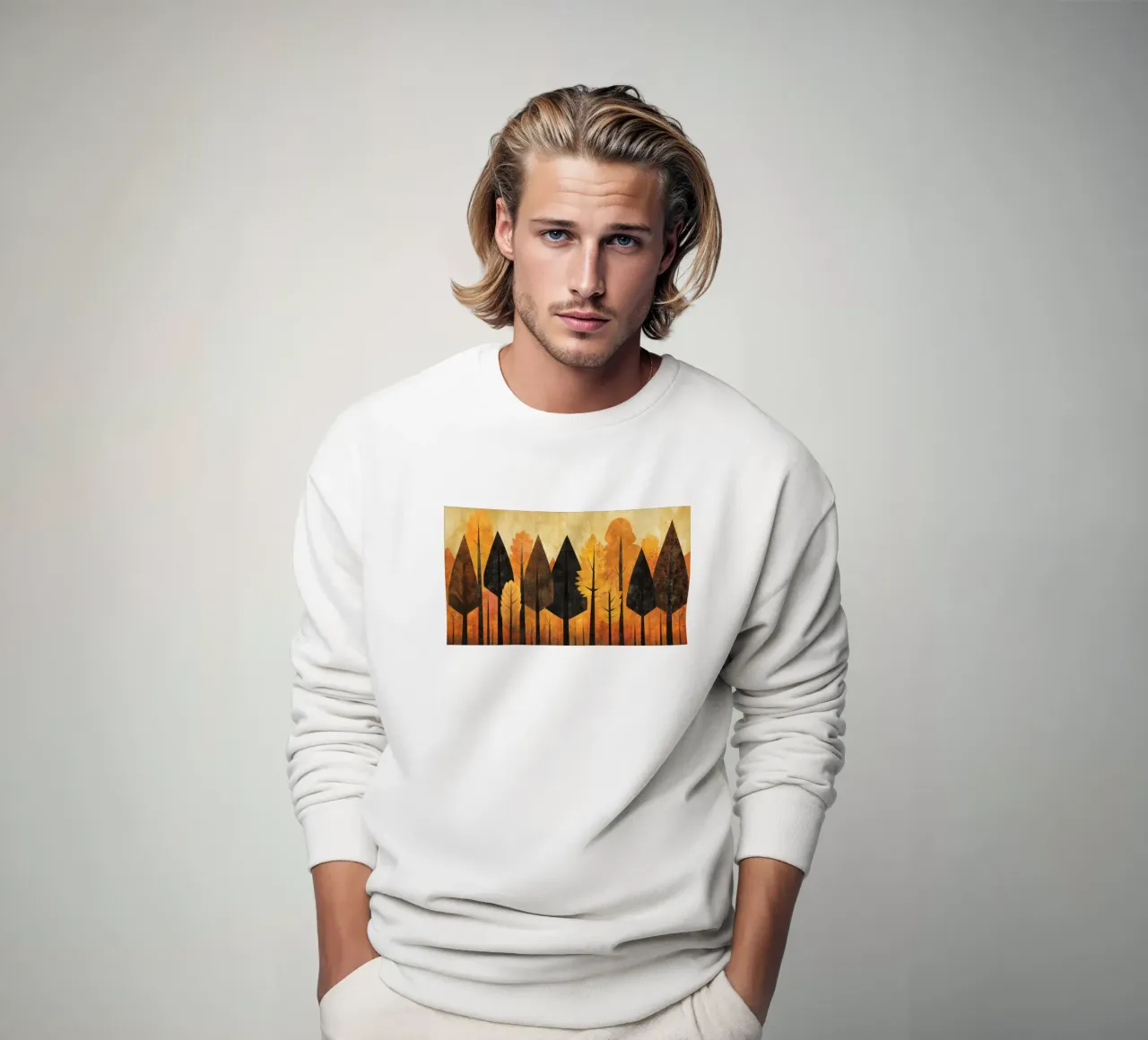 Autumn Forest #04 felpa da Art Unleashed