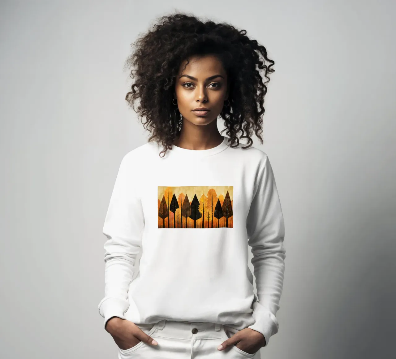 Autumn Forest #04 felpa da Art Unleashed