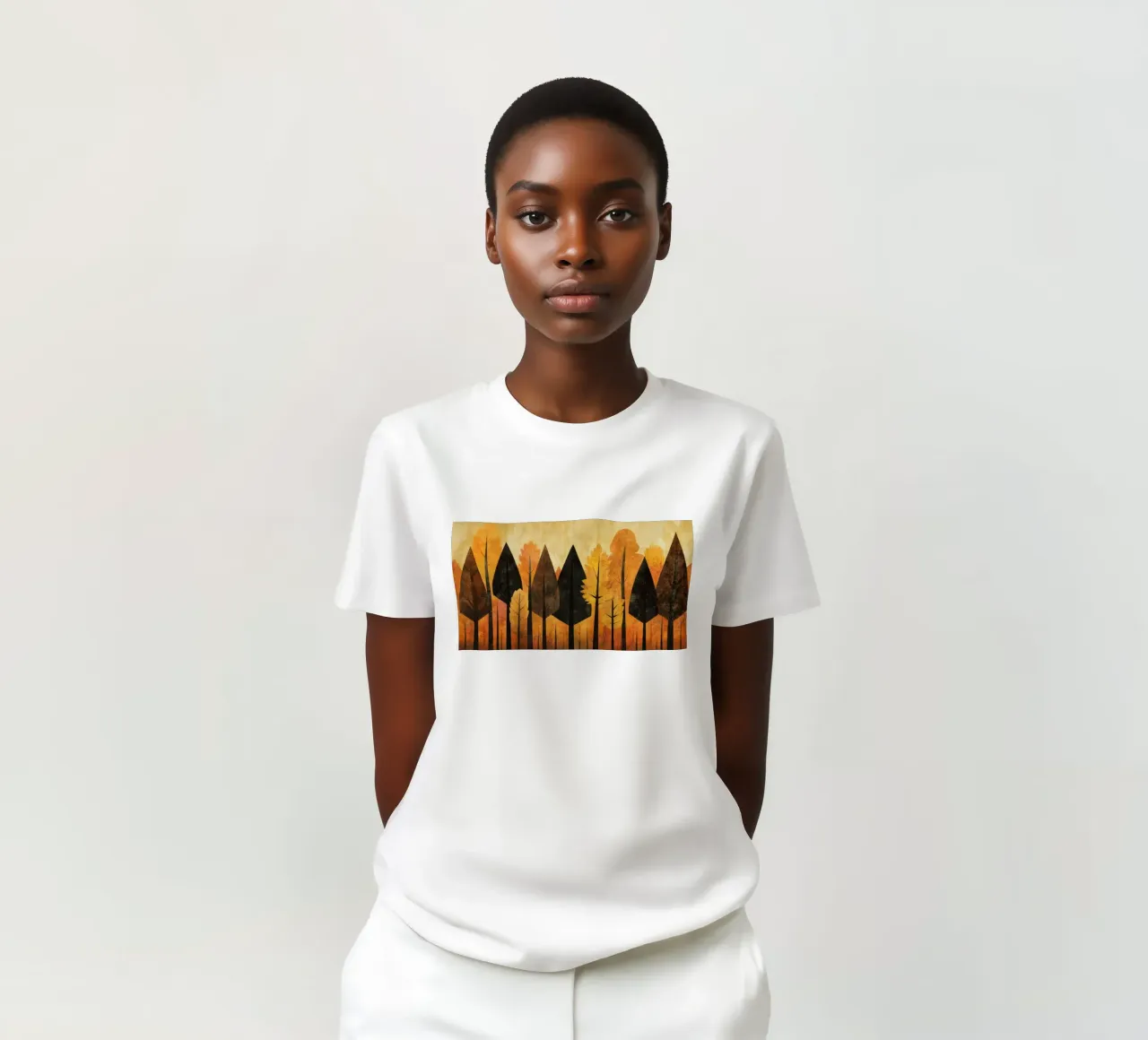 Autumn Forest #04 t-shirt da Art Unleashed