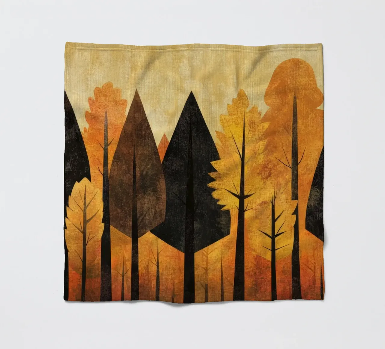 Autumn Forest #04 coperta in pile da Art Unleashed