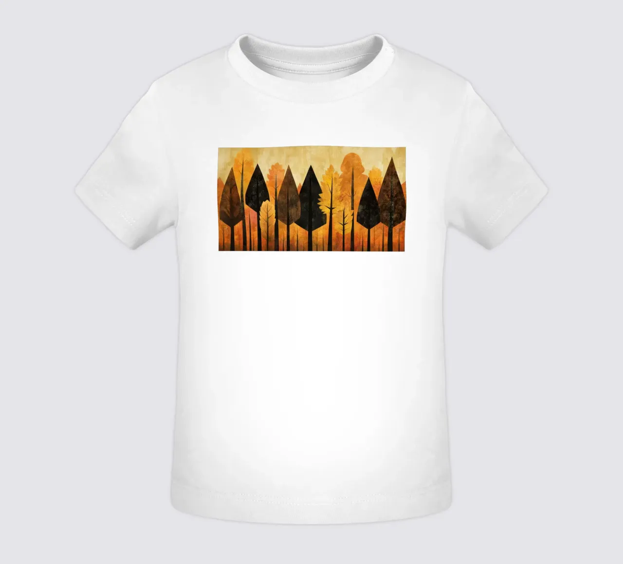 Autumn Forest #04 maglietta neonato da Art Unleashed