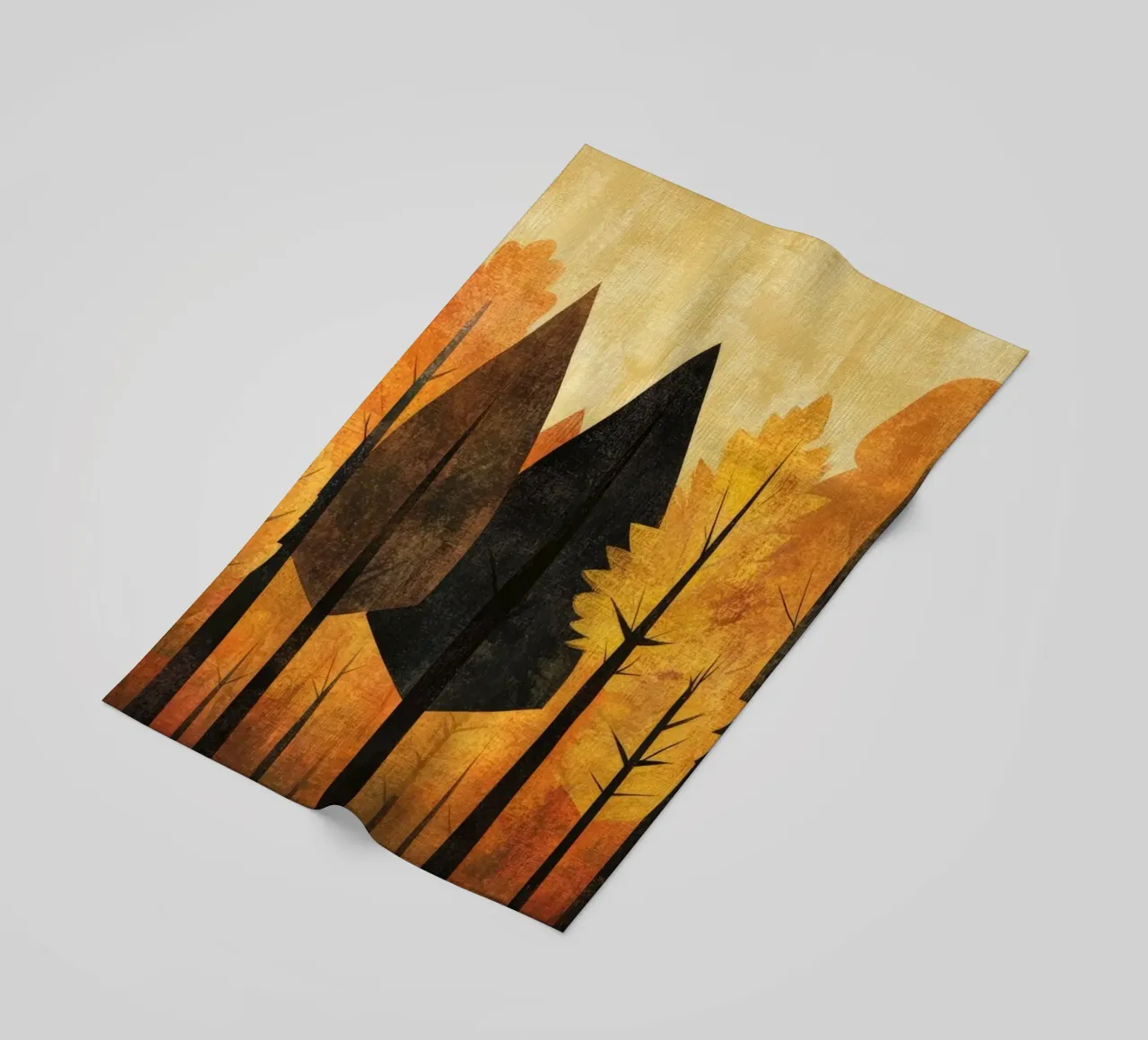 Autumn Forest #04 telo mare da Art Unleashed