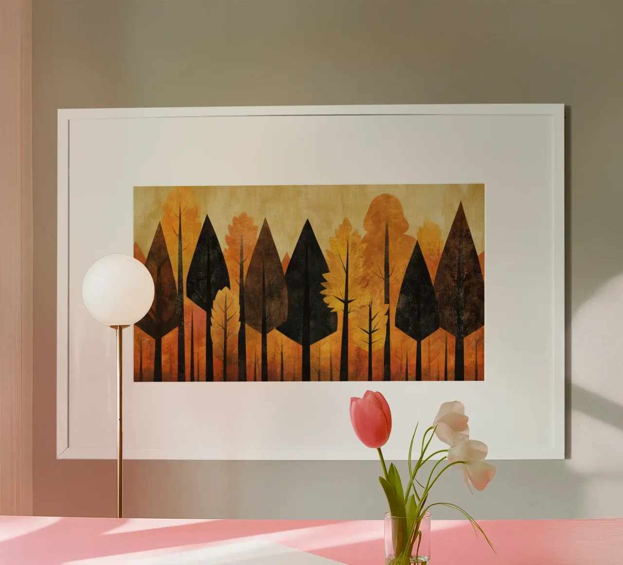 Autumn Forest #04 carta hahnemühle da Art Unleashed