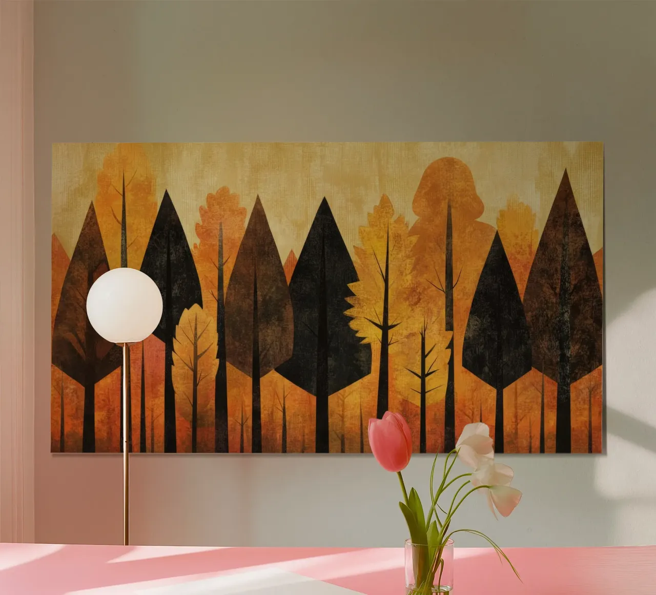 Autumn Forest #04 carta hahnemühle da Art Unleashed