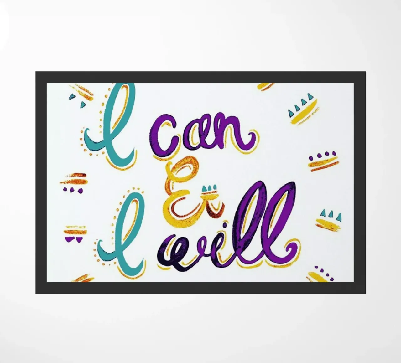 I Can and I Will zerbino da Pom Graphic Design
