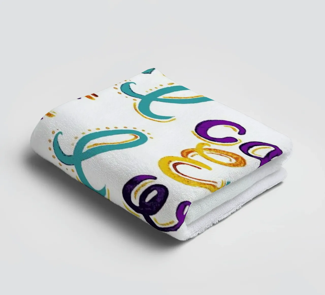 I Can and I Will asciugamano da bagno da Pom Graphic Design