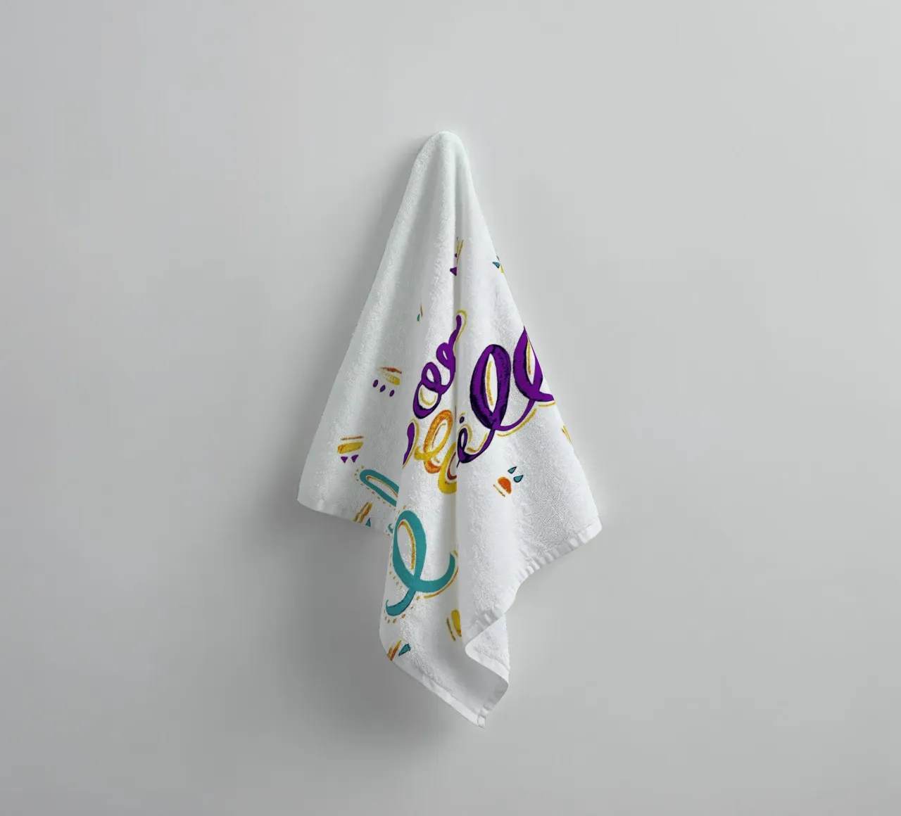 I Can and I Will asciugamano da bagno da Pom Graphic Design