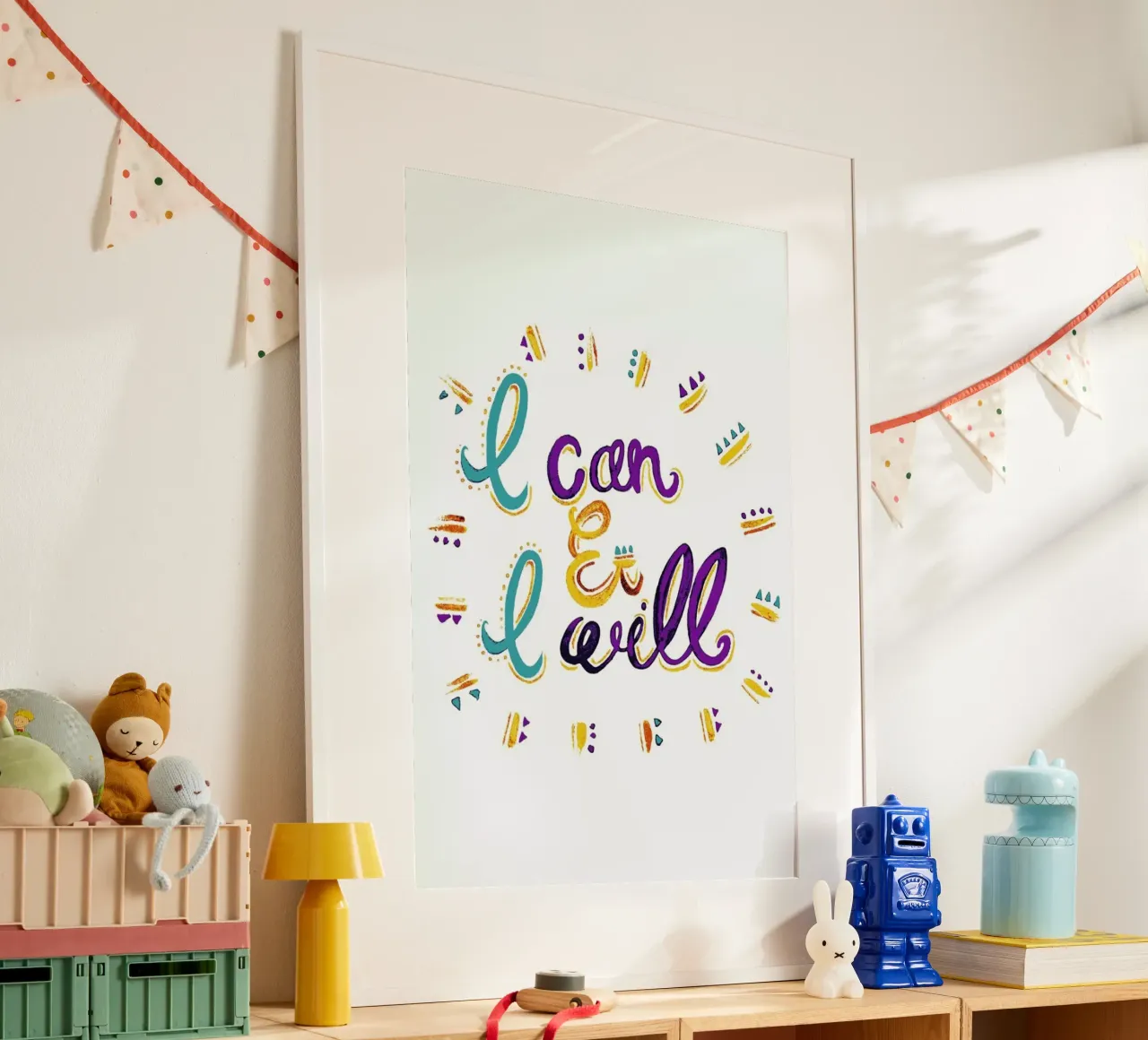I Can and I Will carta hahnemühle da Pom Graphic Design