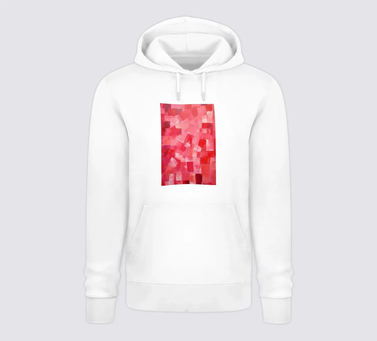 Pink felpa con cappuccio da Art Unleashed