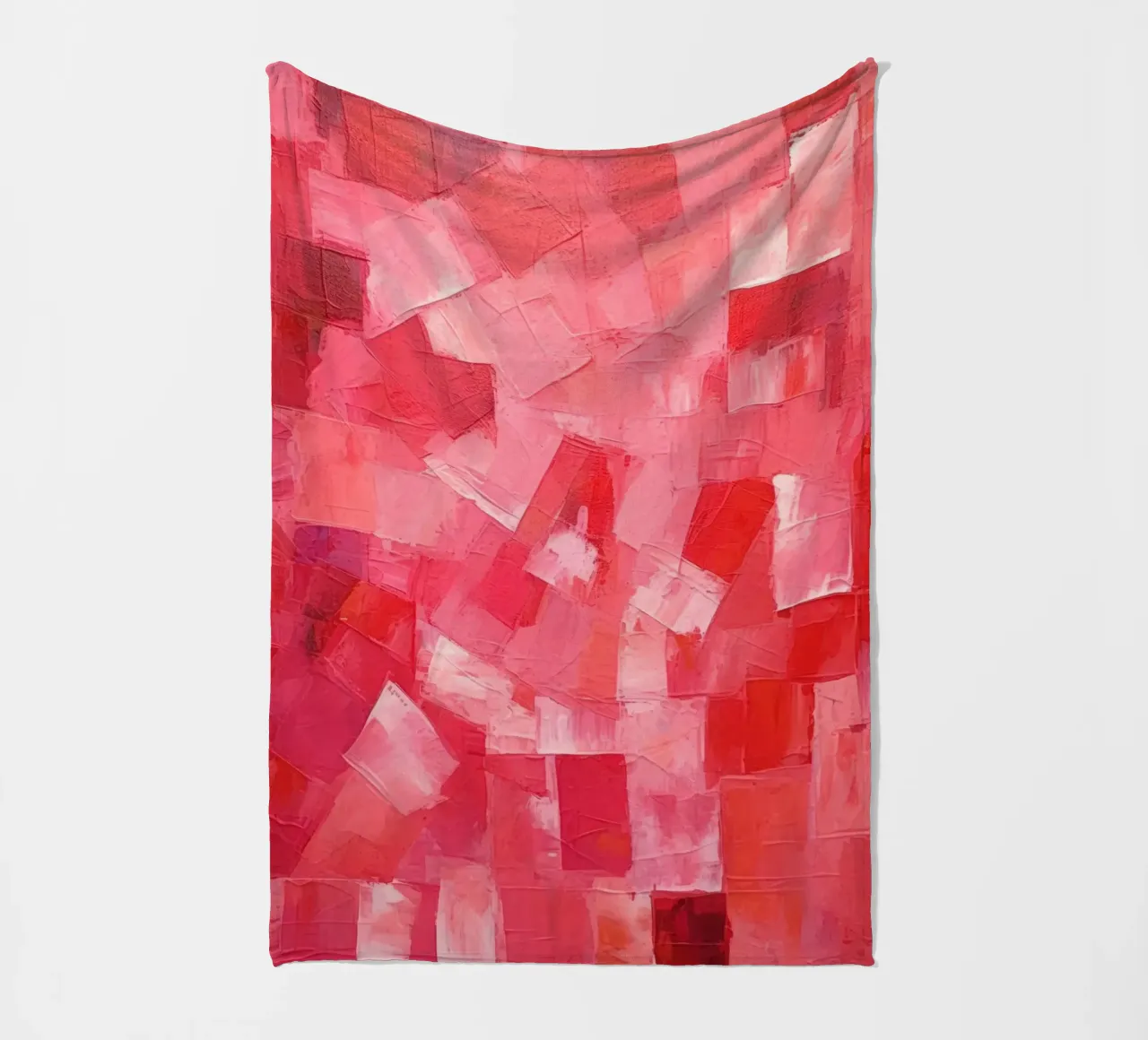 Pink Fleecedecke von Art Unleashed