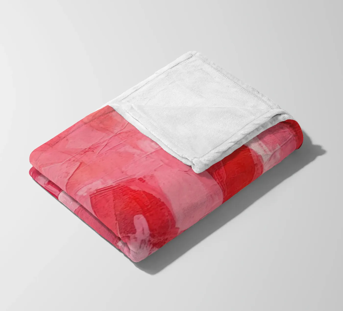 Pink fleecedeken van Art Unleashed