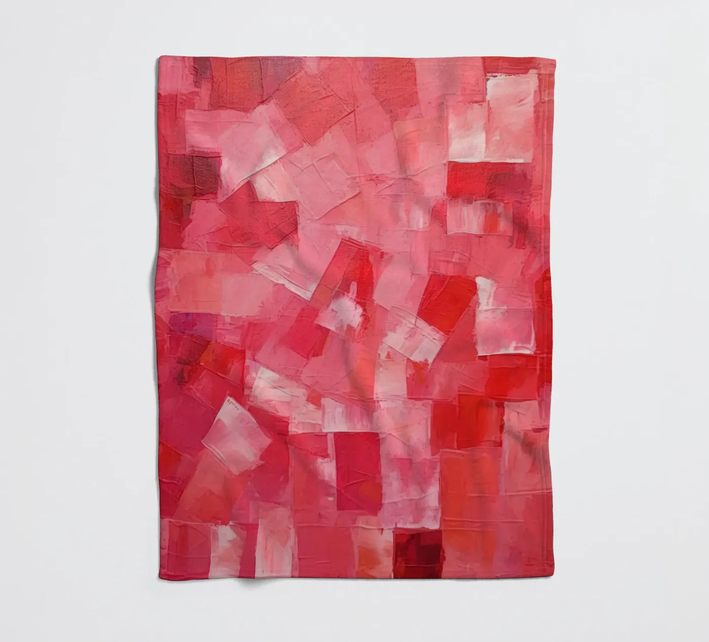 Pink fleecedeken van Art Unleashed