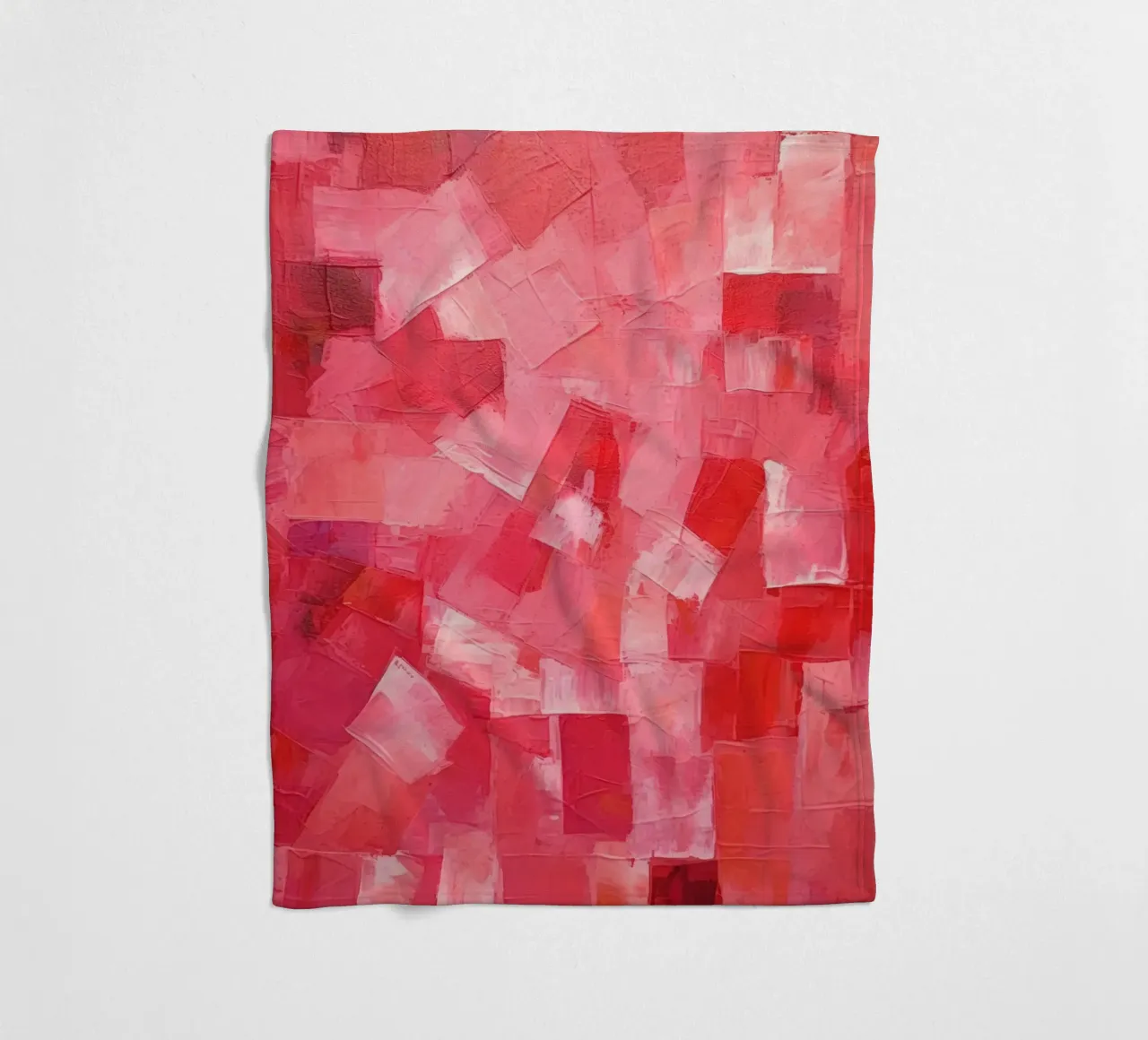 Pink Fleecedecke von Art Unleashed