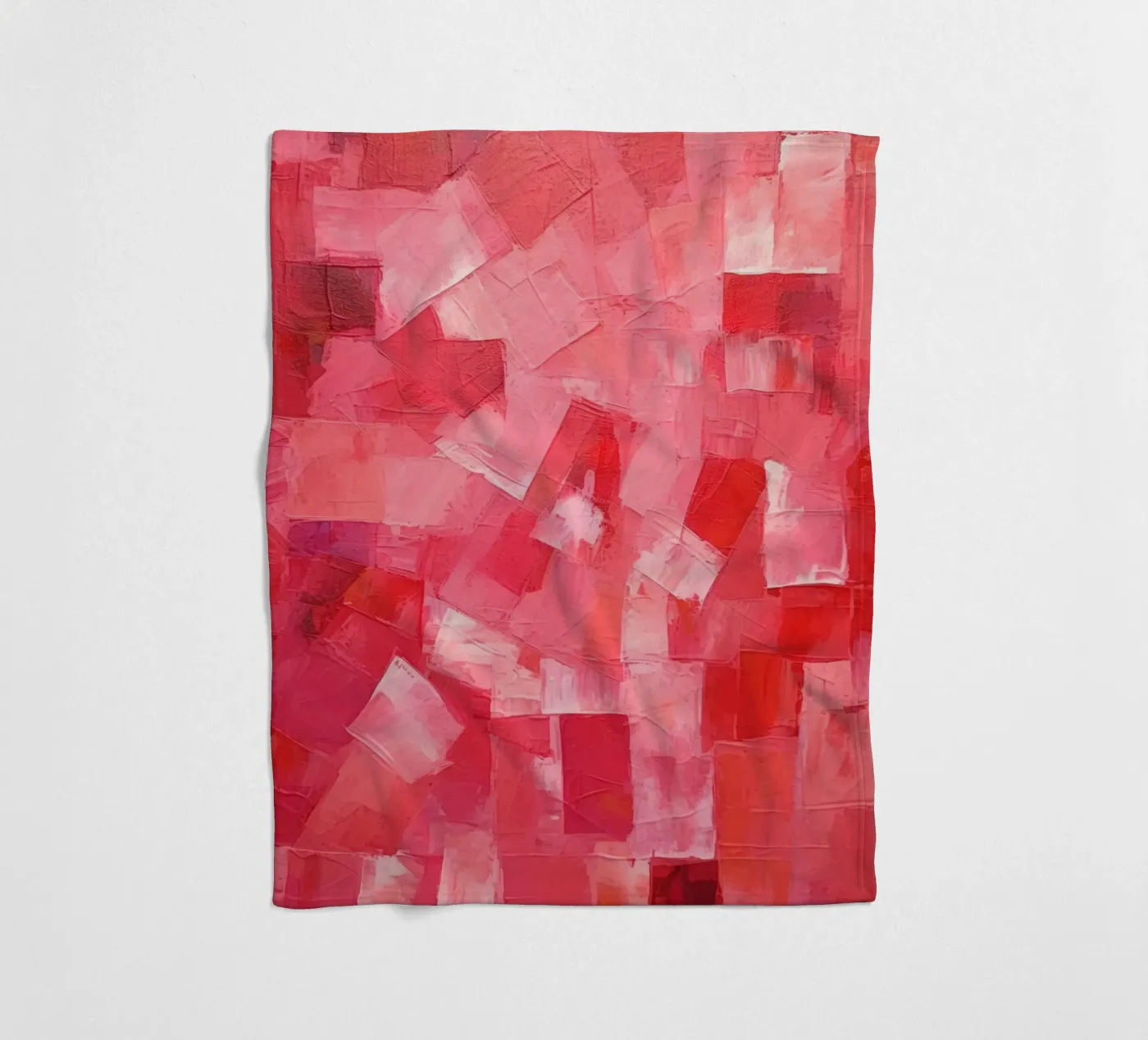 Pink fleecedeken van Art Unleashed