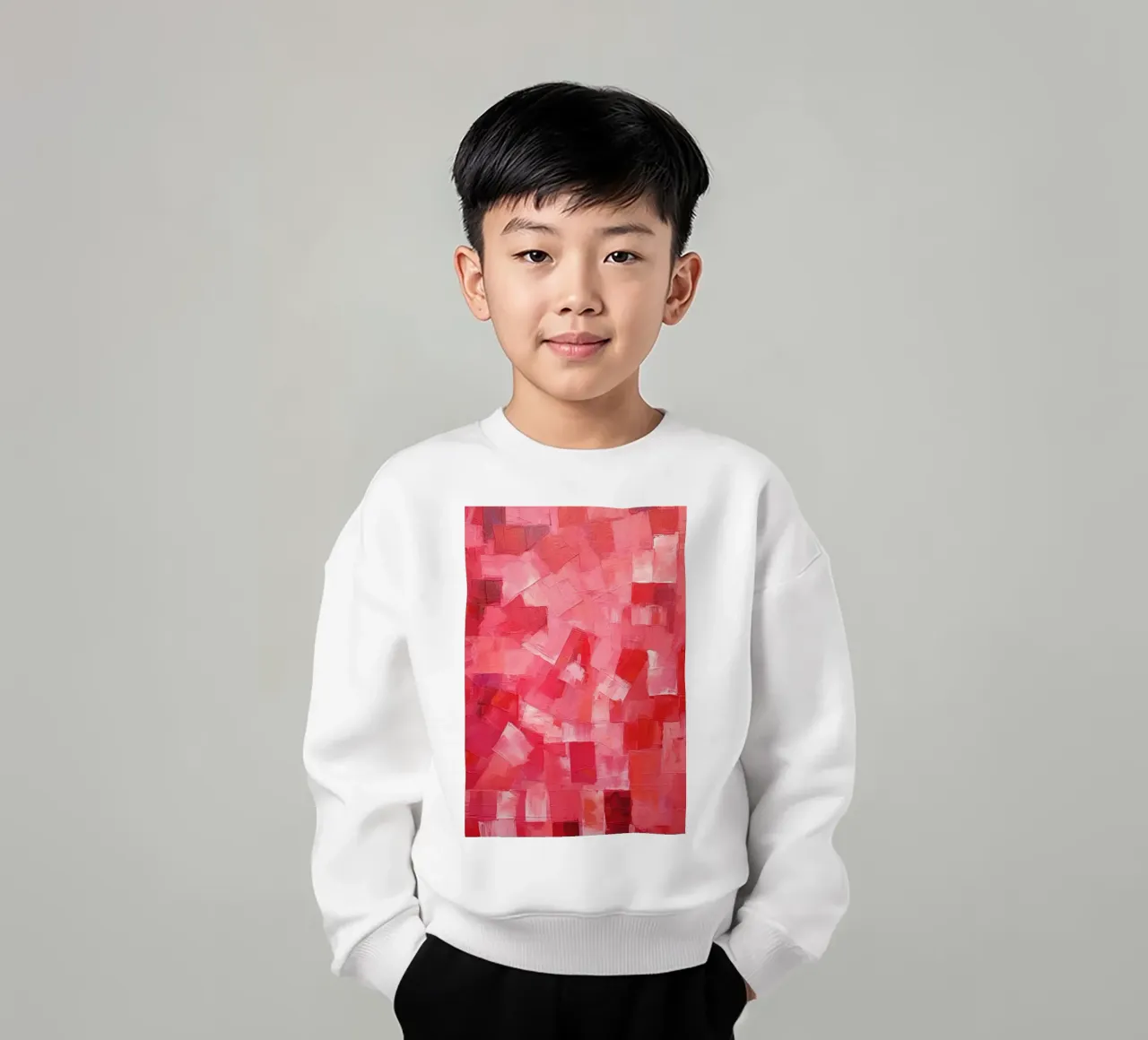 Pink felpa bambino da Art Unleashed