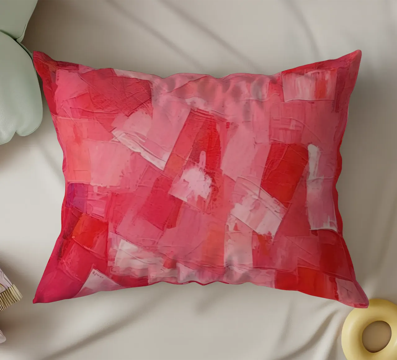 Pink cuscino da Art Unleashed