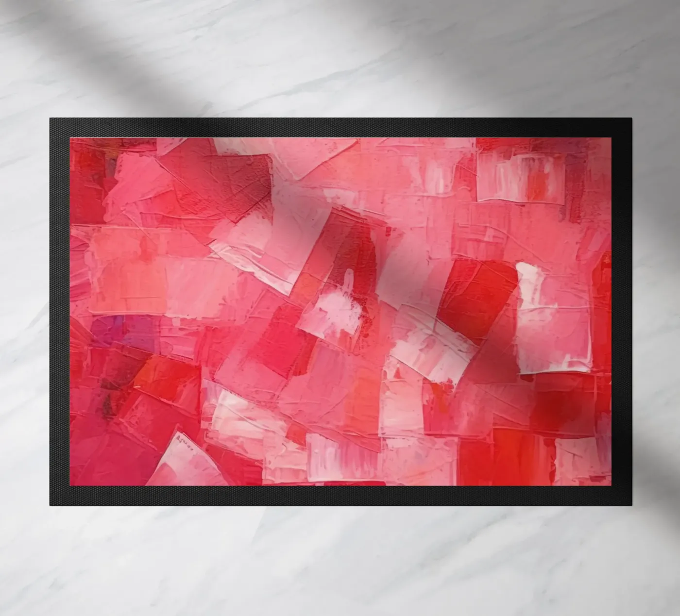 Pink Fußmatte von Art Unleashed