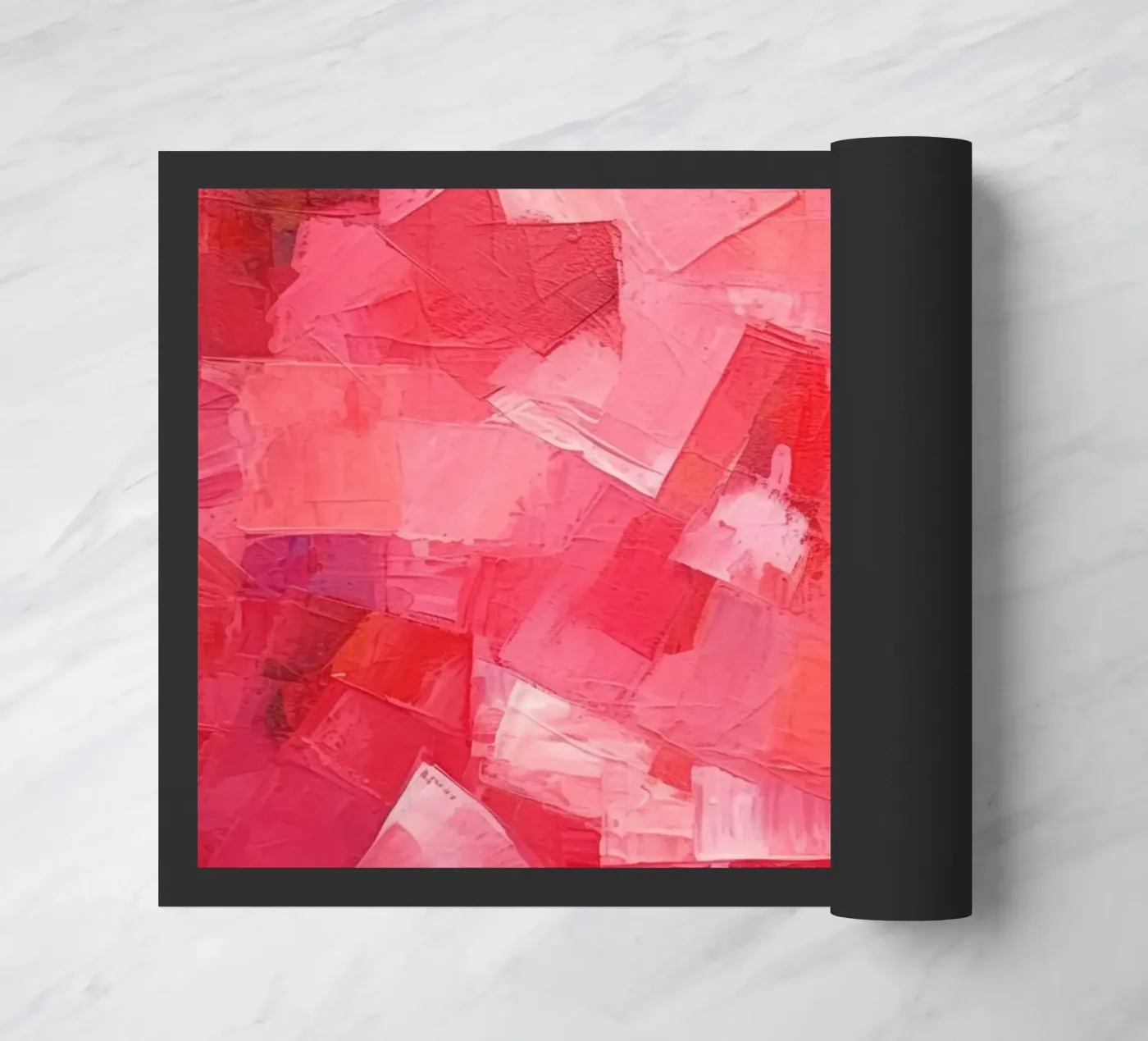 Pink Fußmatte von Art Unleashed