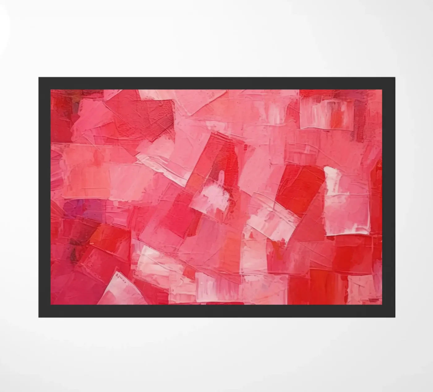 Pink Fußmatte von Art Unleashed