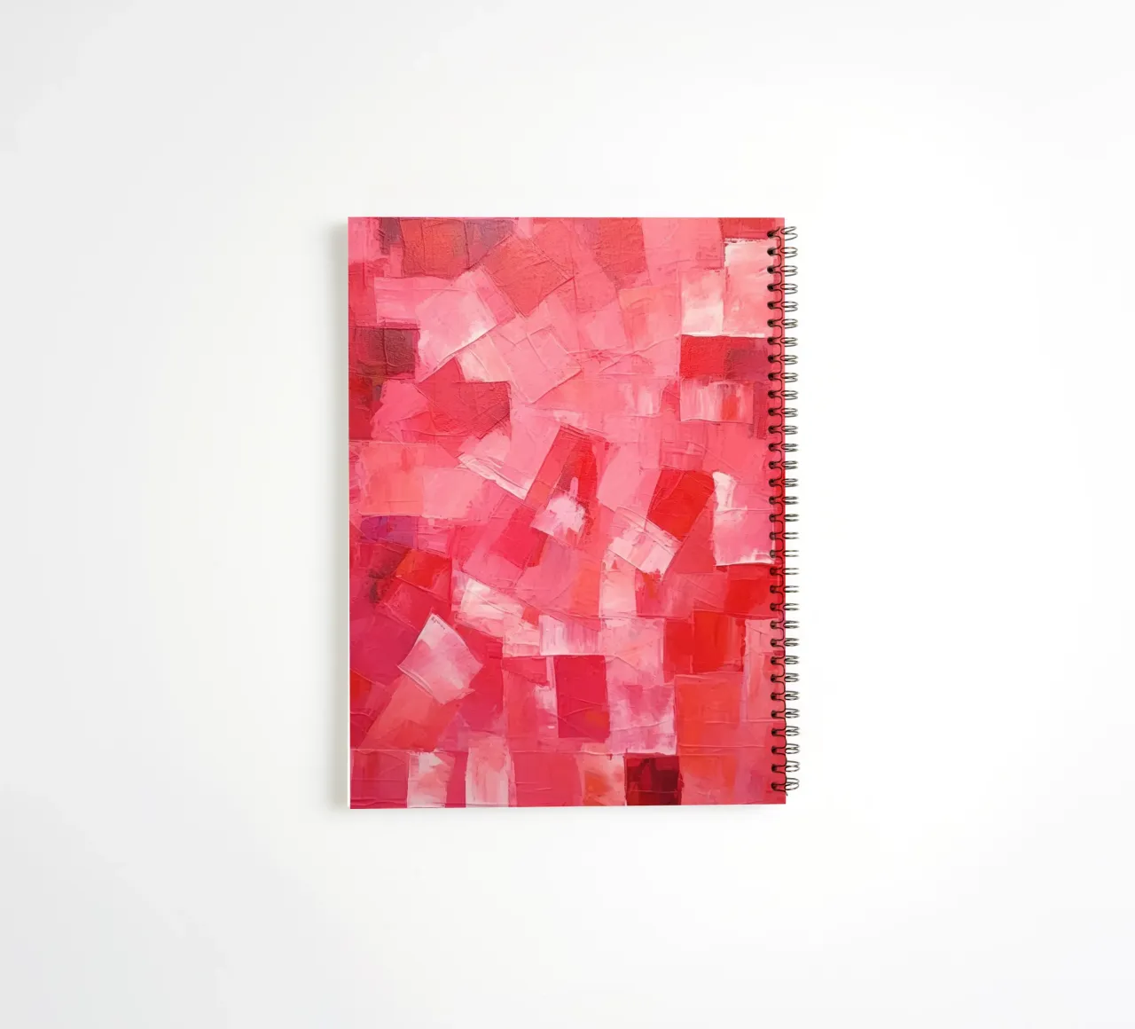 Pink spiral notebook by Art Unleashed