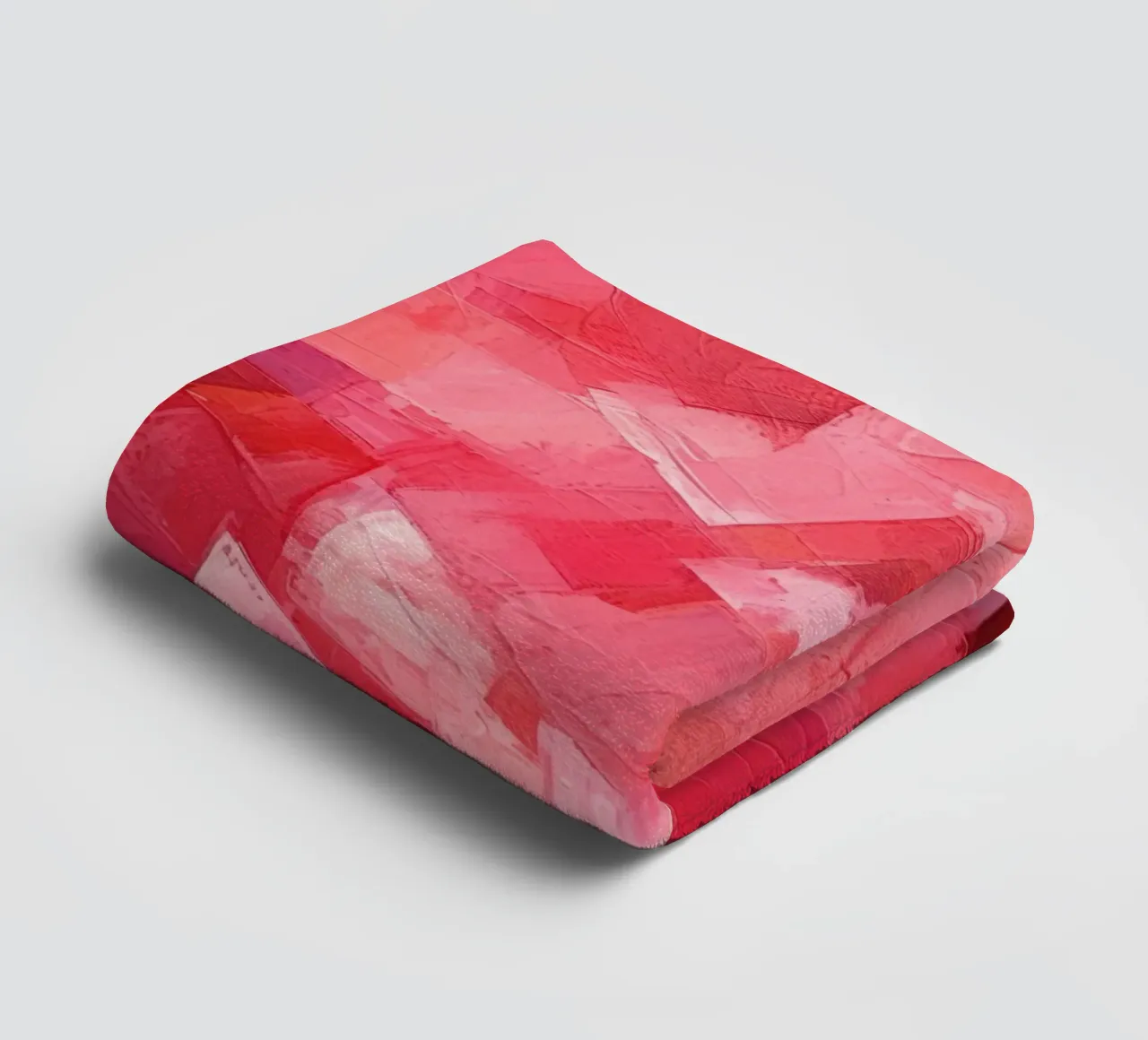 Pink towel by Art Unleashed