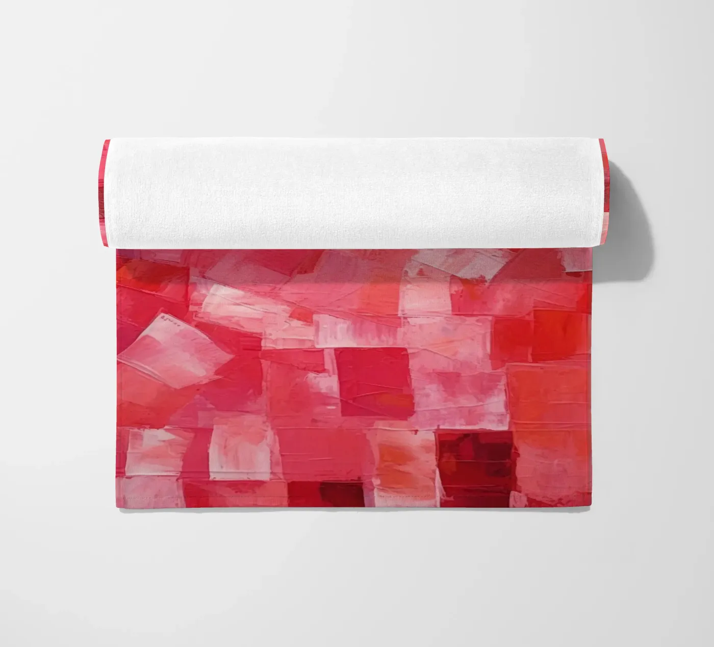 Pink strandhanddoek van Art Unleashed