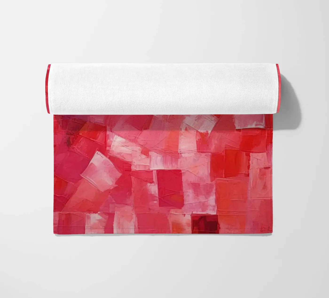 Pink strandhanddoek van Art Unleashed