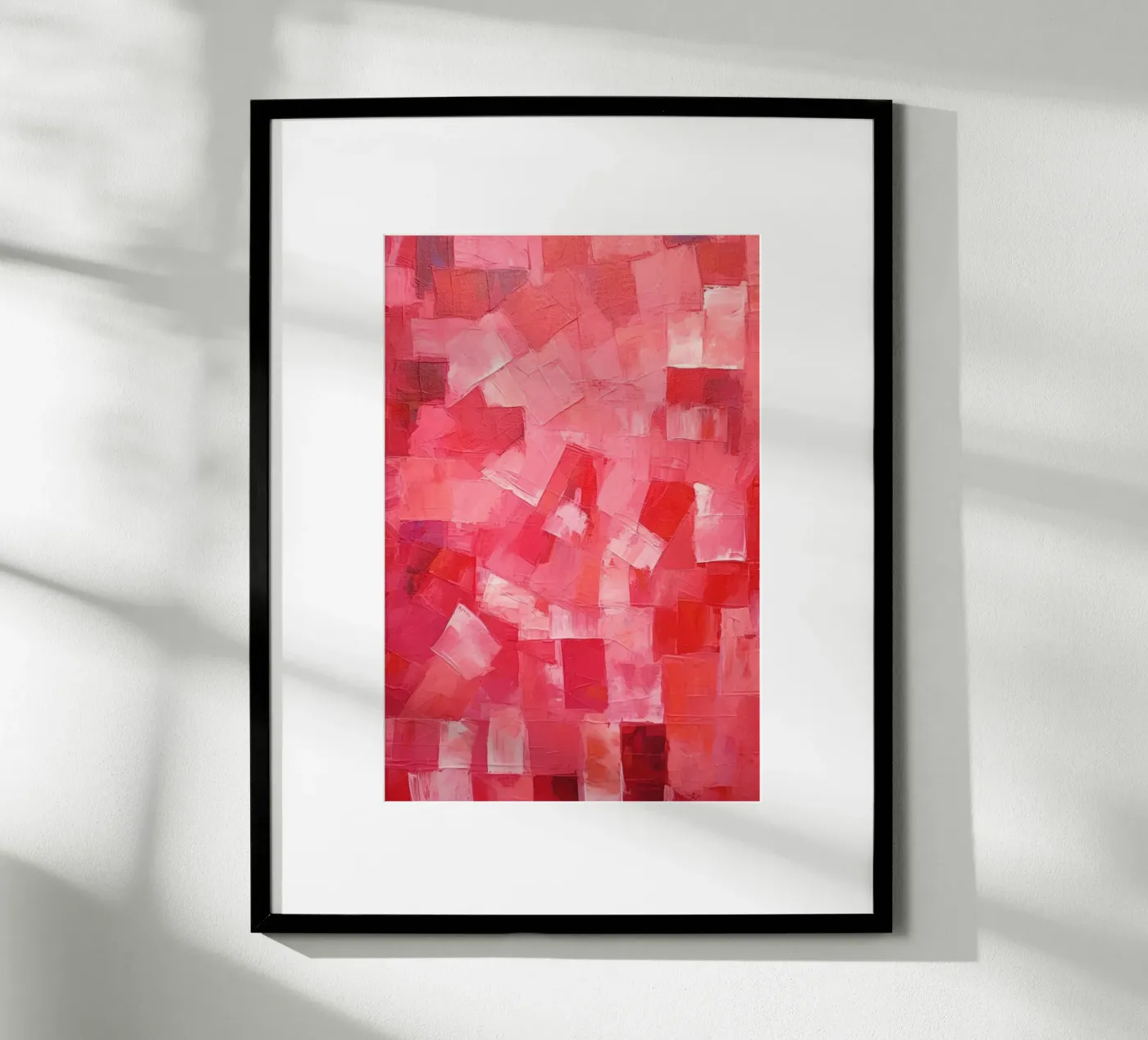 Pink Poster von Art Unleashed