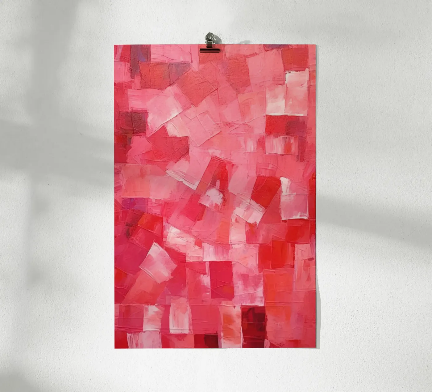 Pink Poster von Art Unleashed