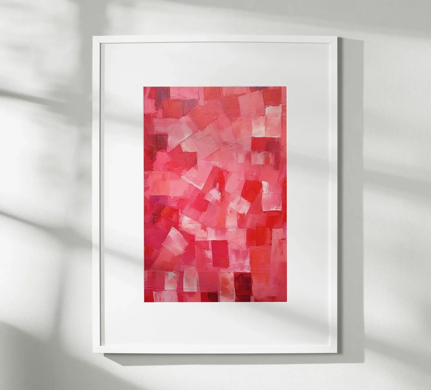 Pink Poster von Art Unleashed