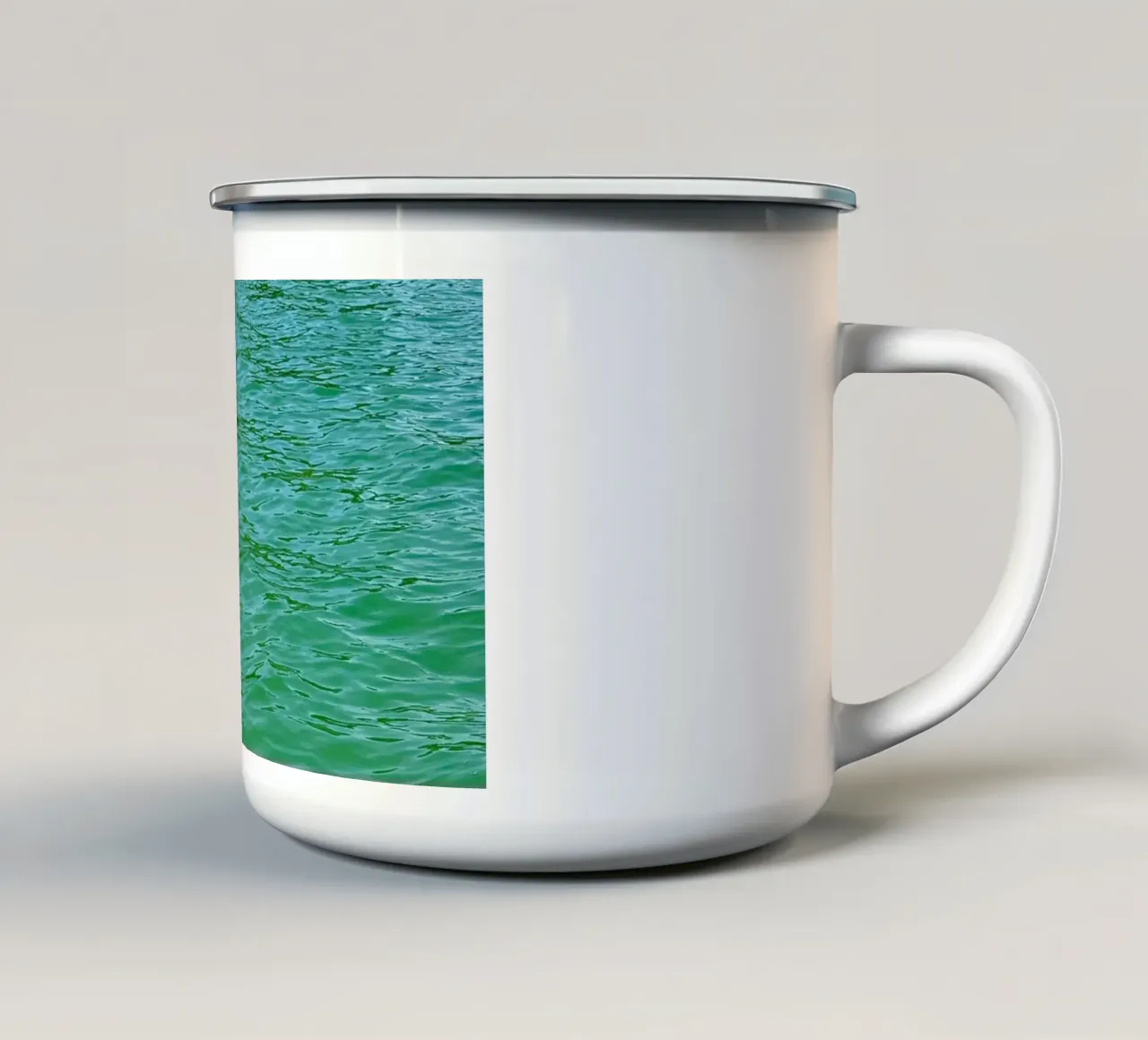 Sommerfeeling enamel mug by Art Studio by Iris