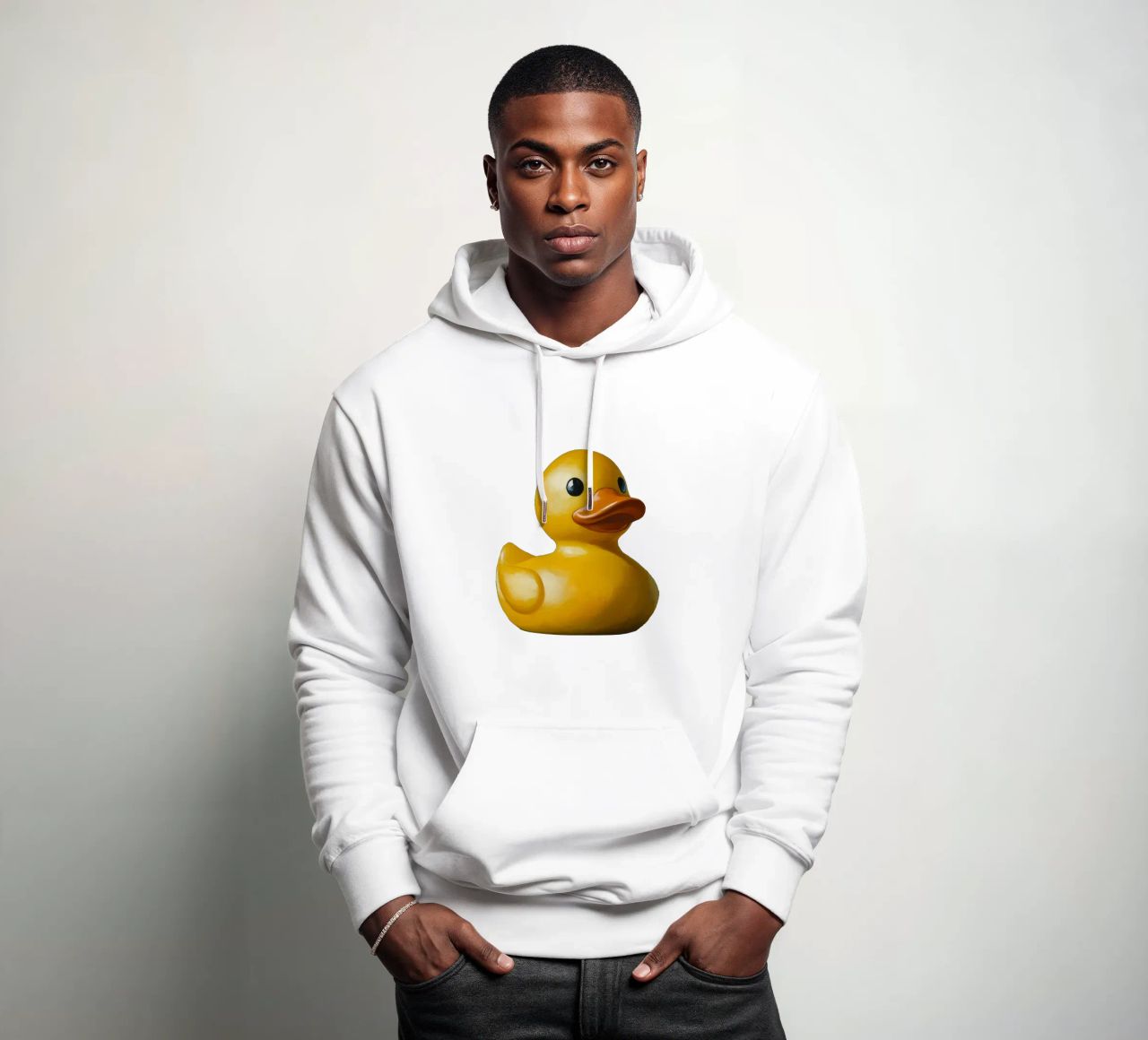 Quack #2 felpa con cappuccio da Art Unleashed